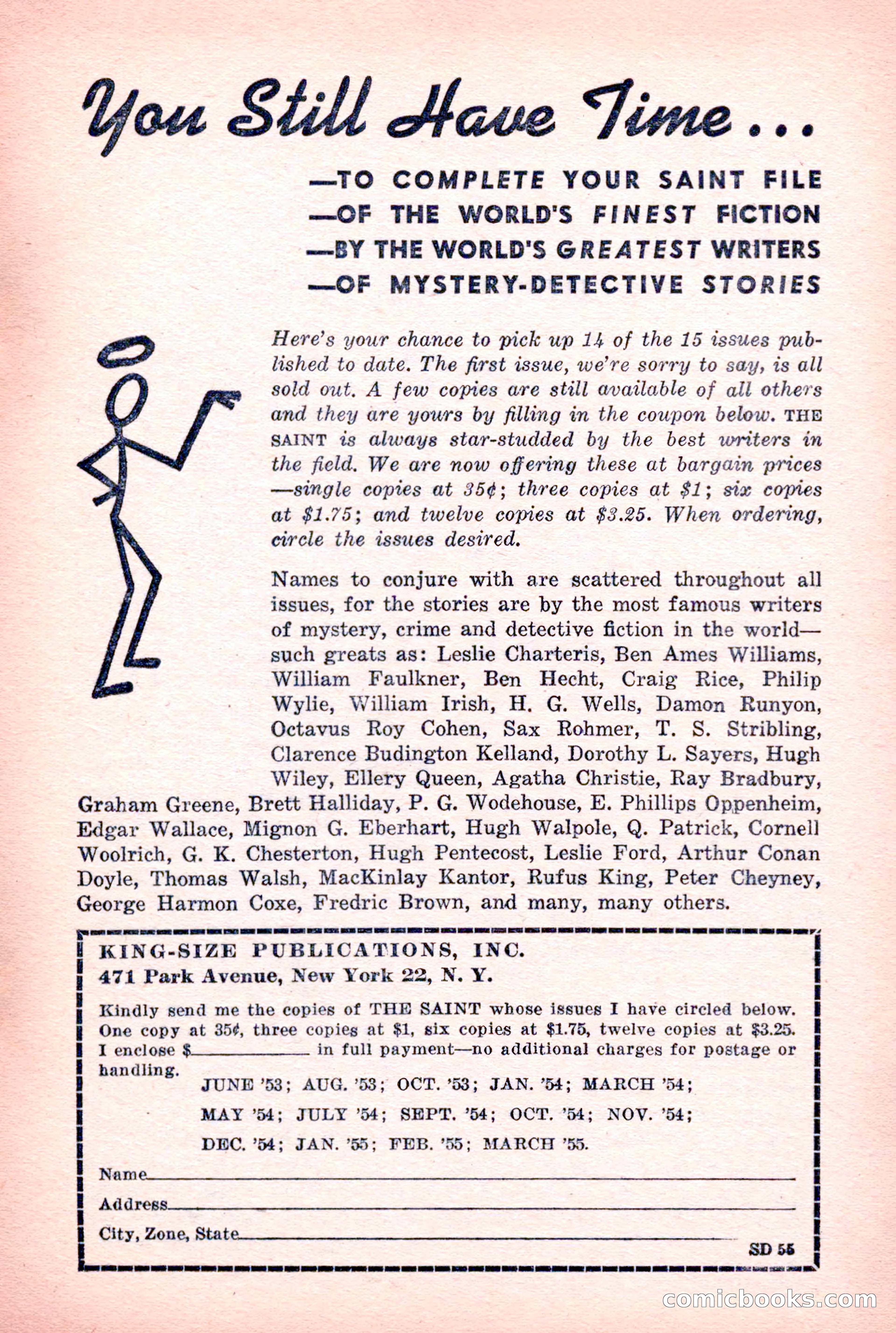The Saint Detective Magazine — page 159 of 164