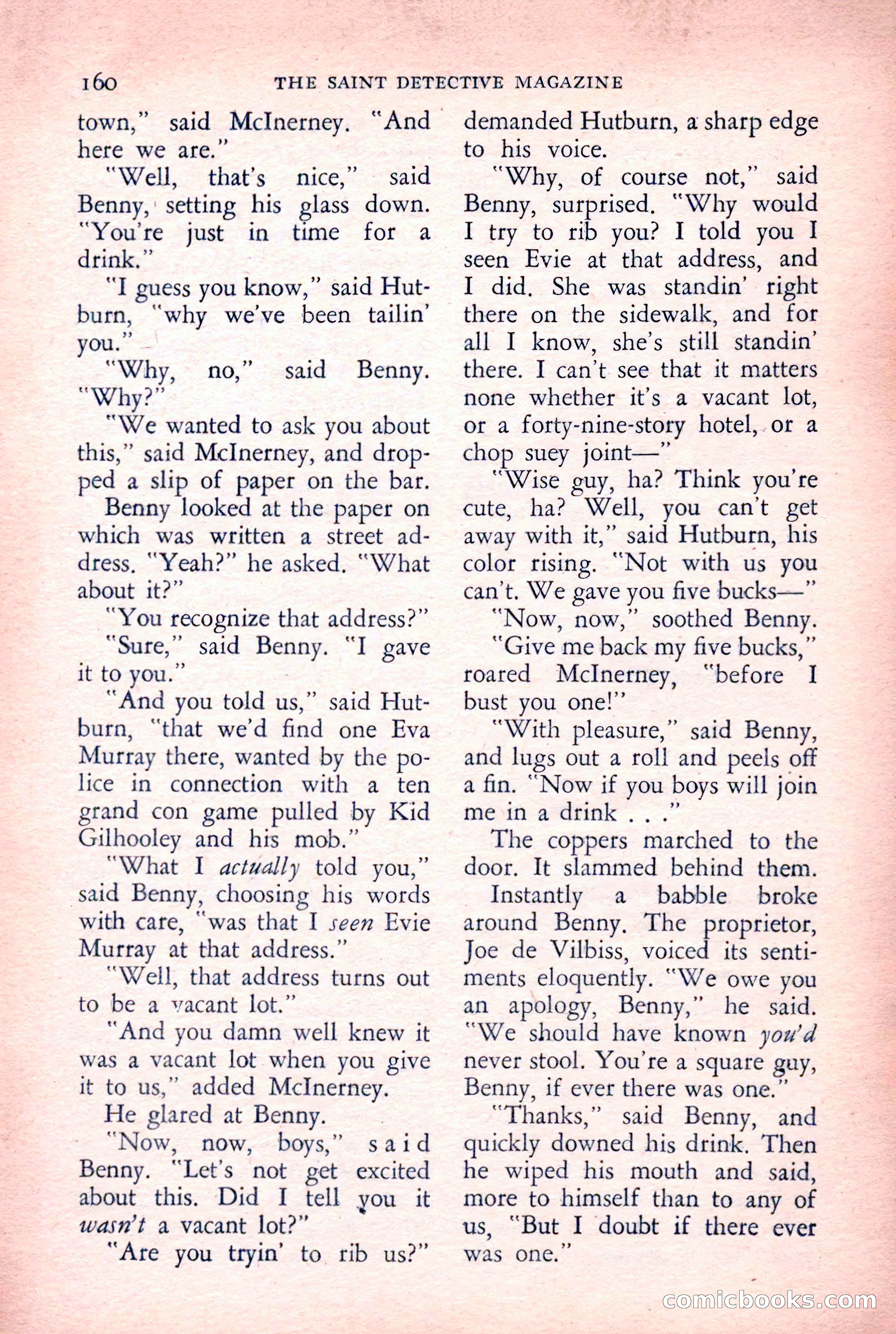 The Saint Detective Magazine — page 162 of 164