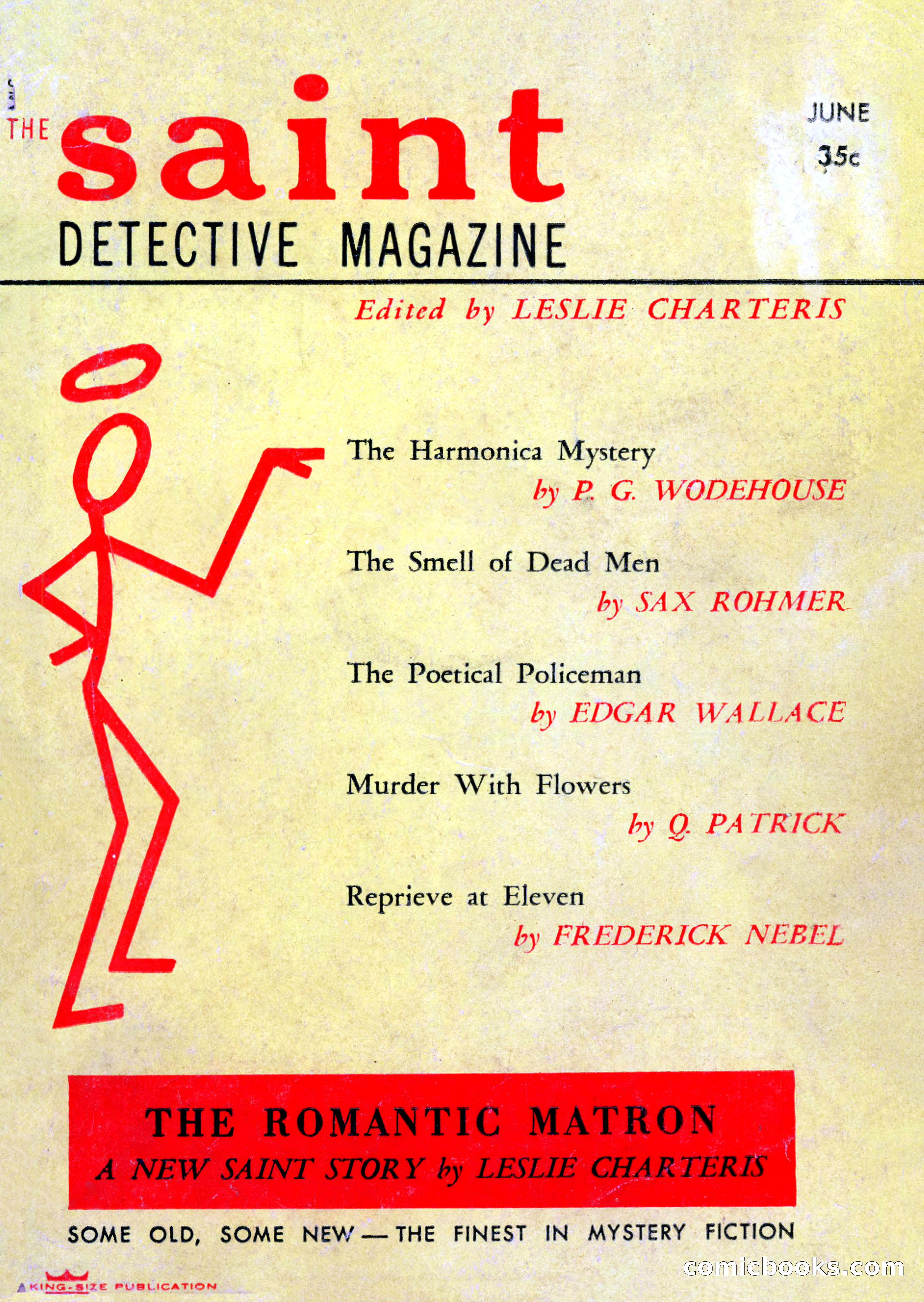 The Saint Detective Magazine, June 1955