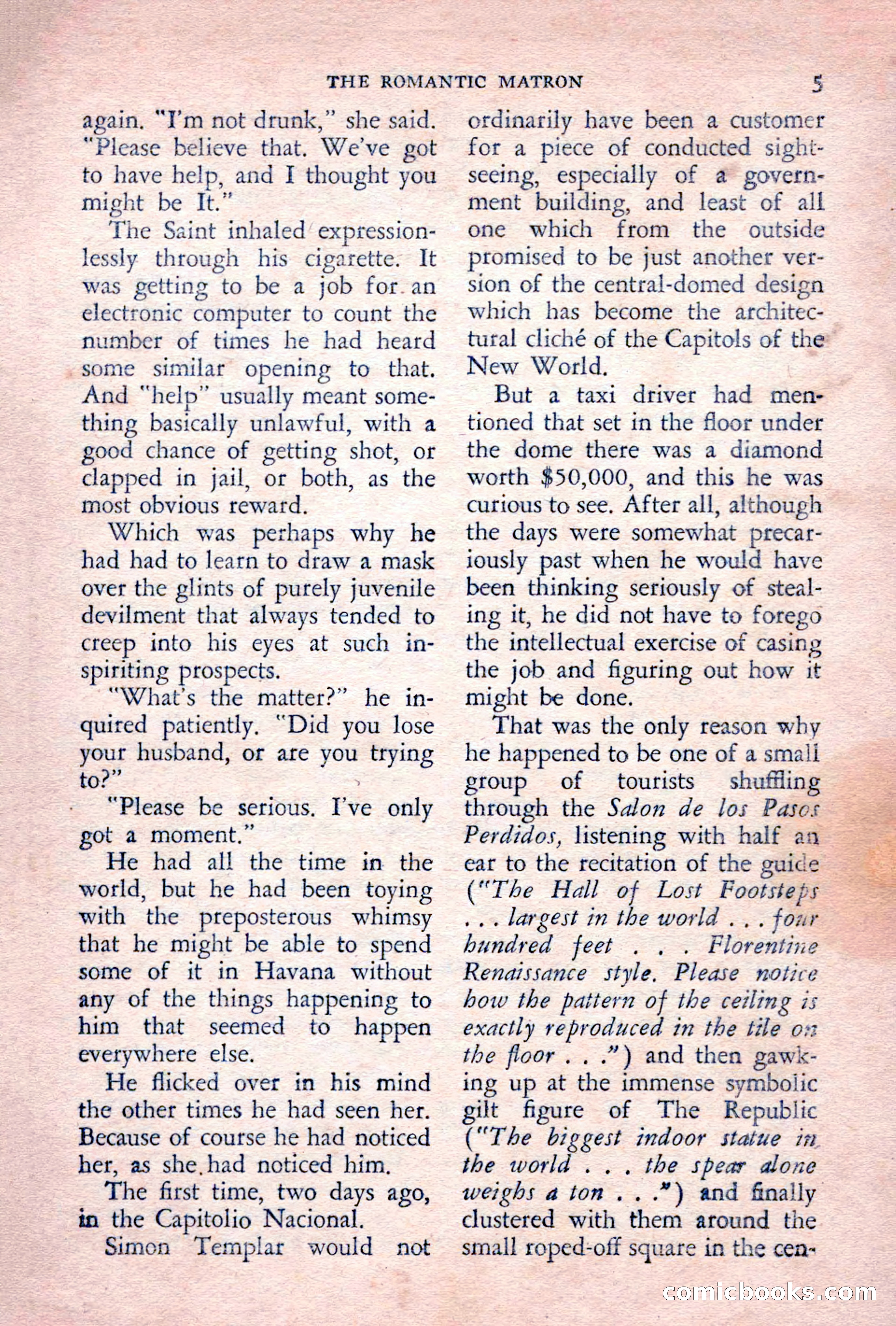 The Saint Detective Magazine, June 1955 — page 7 of 164