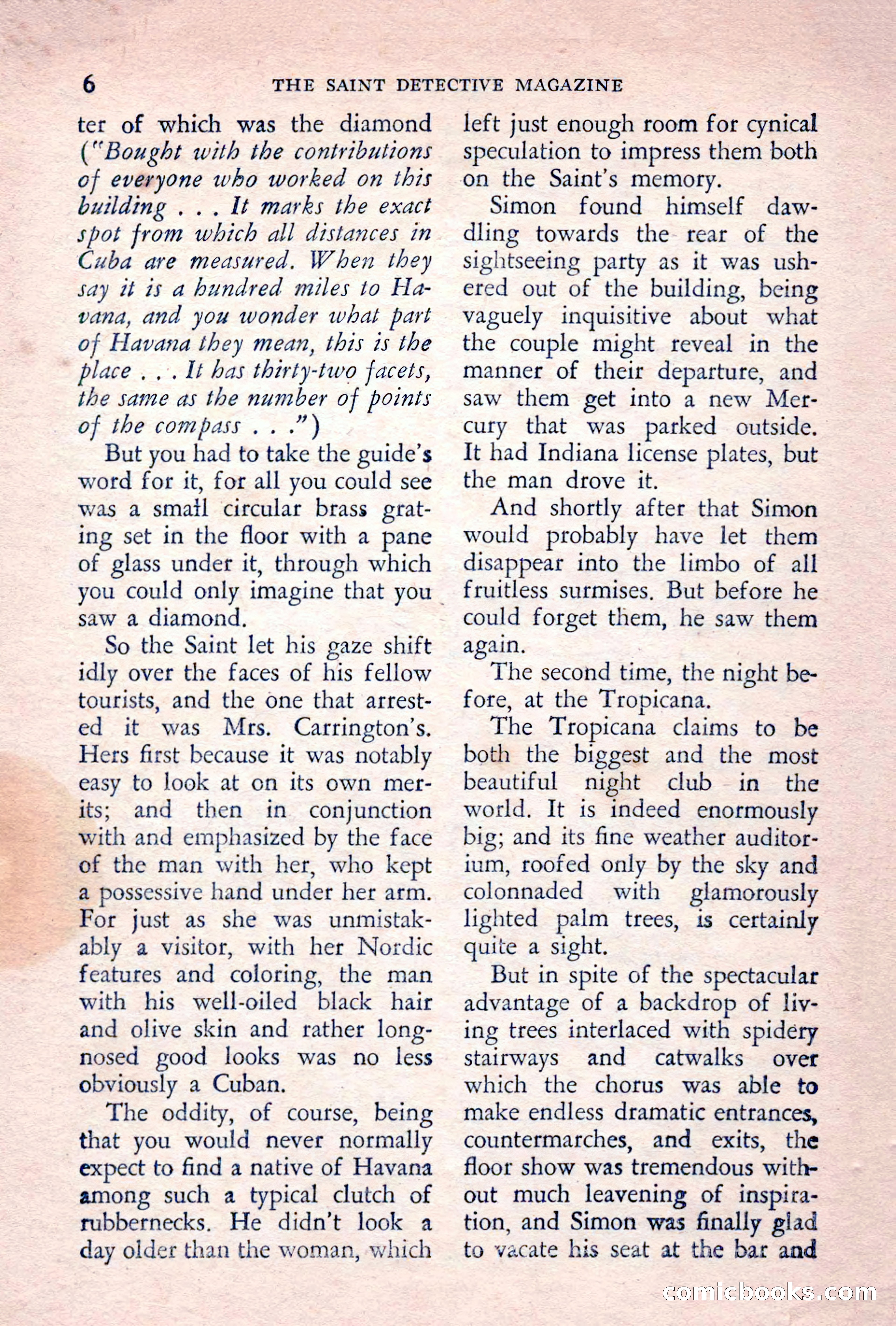 The Saint Detective Magazine, June 1955 — page 8 of 164