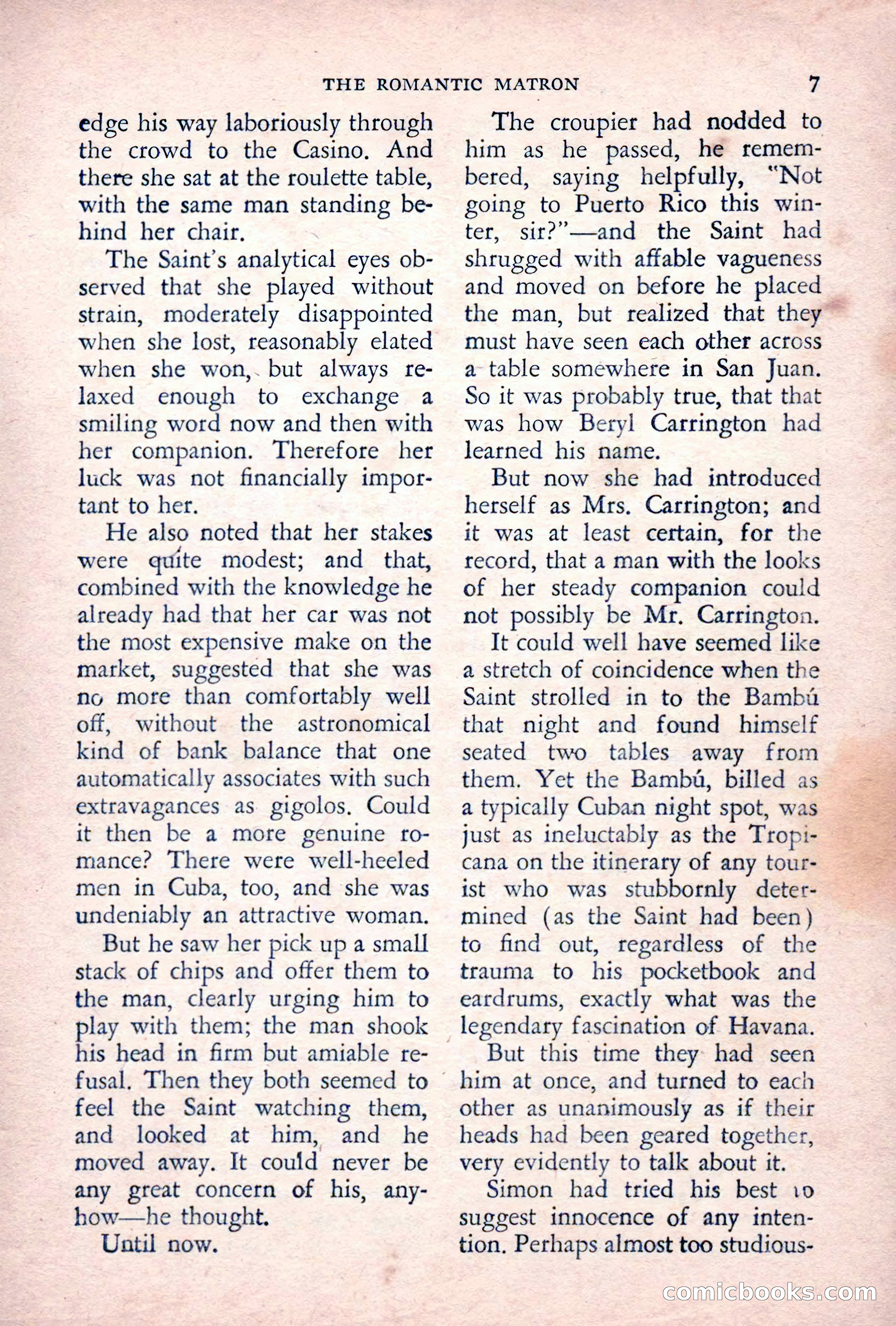The Saint Detective Magazine, June 1955 — page 9 of 164