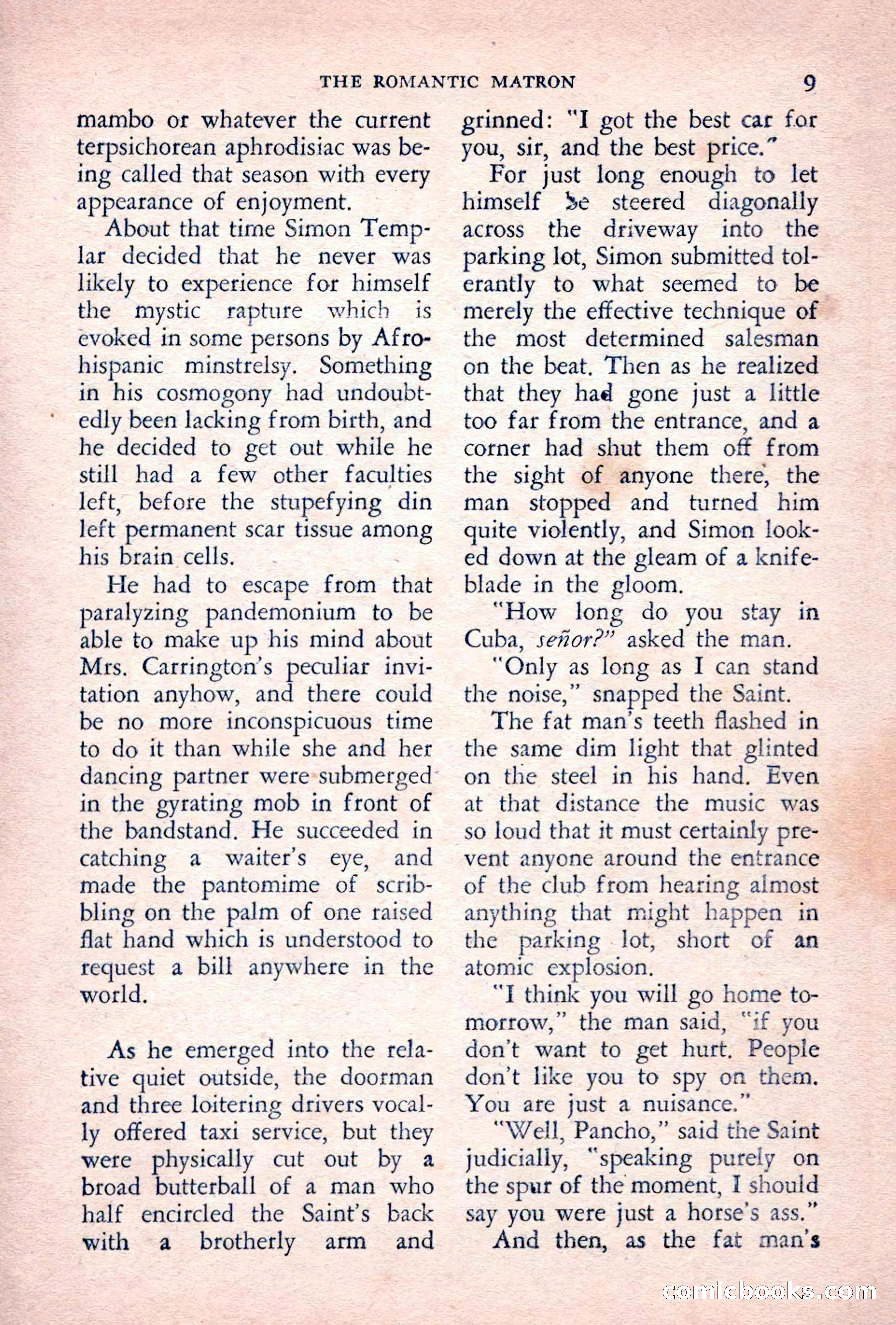 The Saint Detective Magazine, June 1955 — page 11 of 164