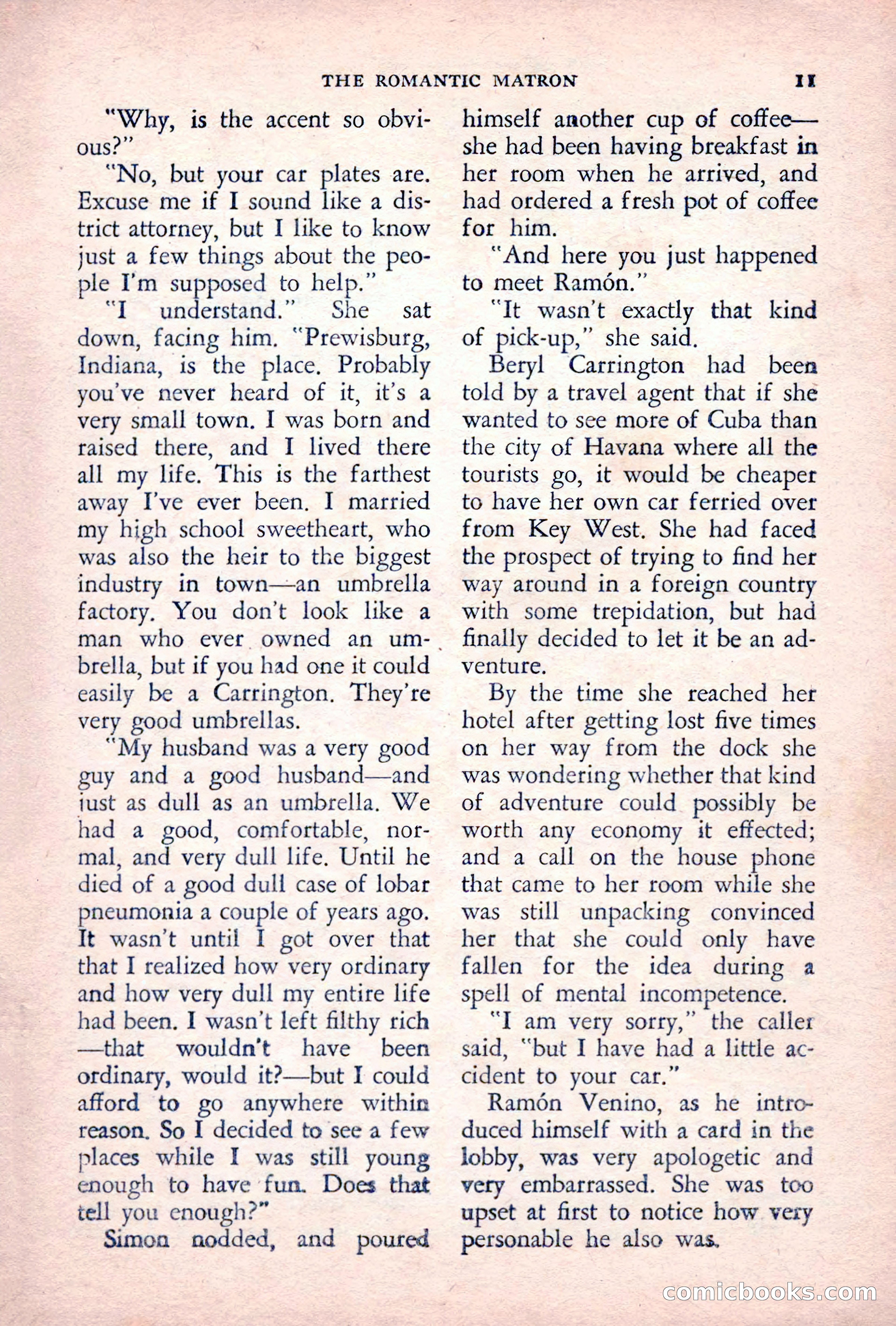 The Saint Detective Magazine, June 1955 — page 13 of 164