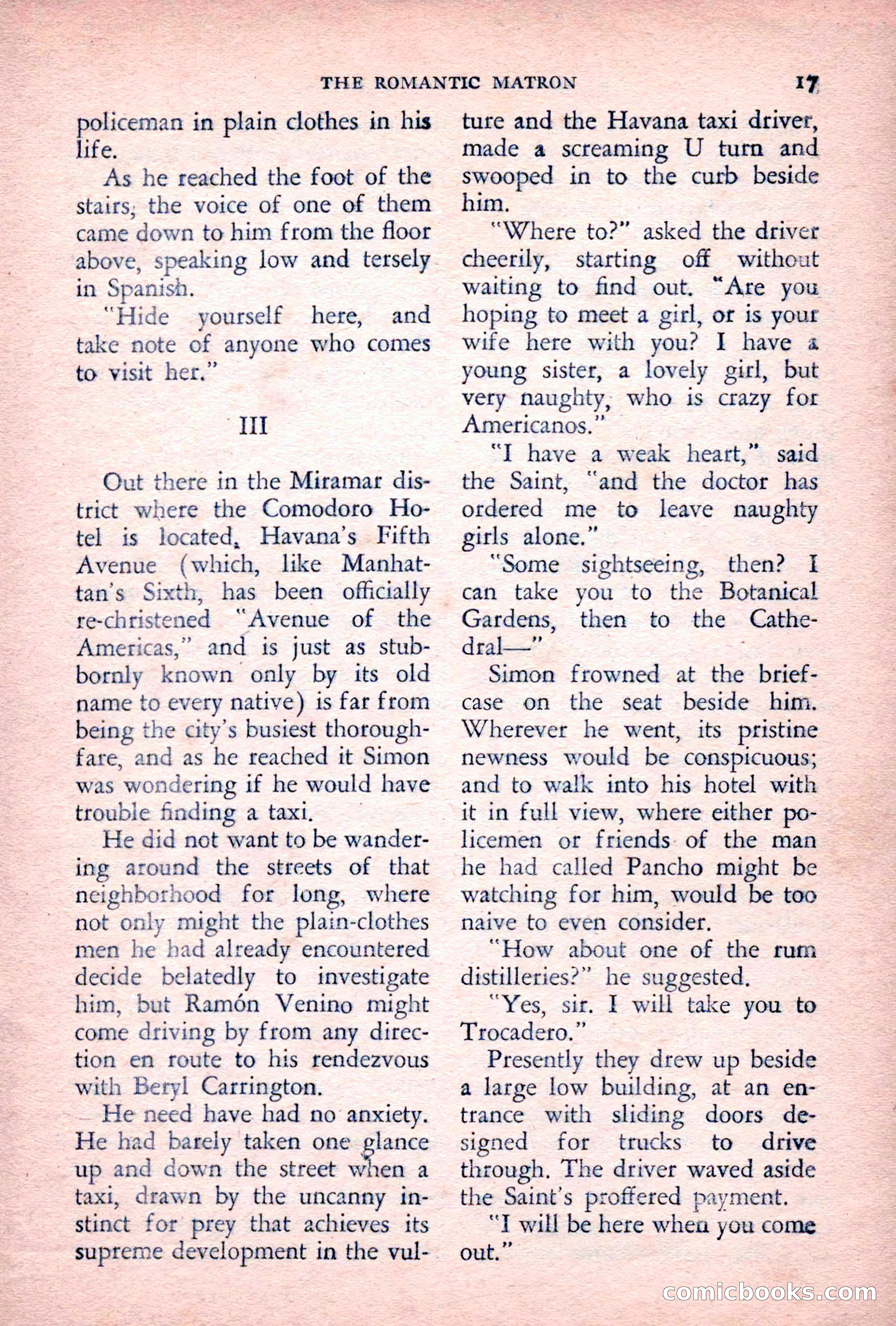 The Saint Detective Magazine, June 1955 — page 19 of 164