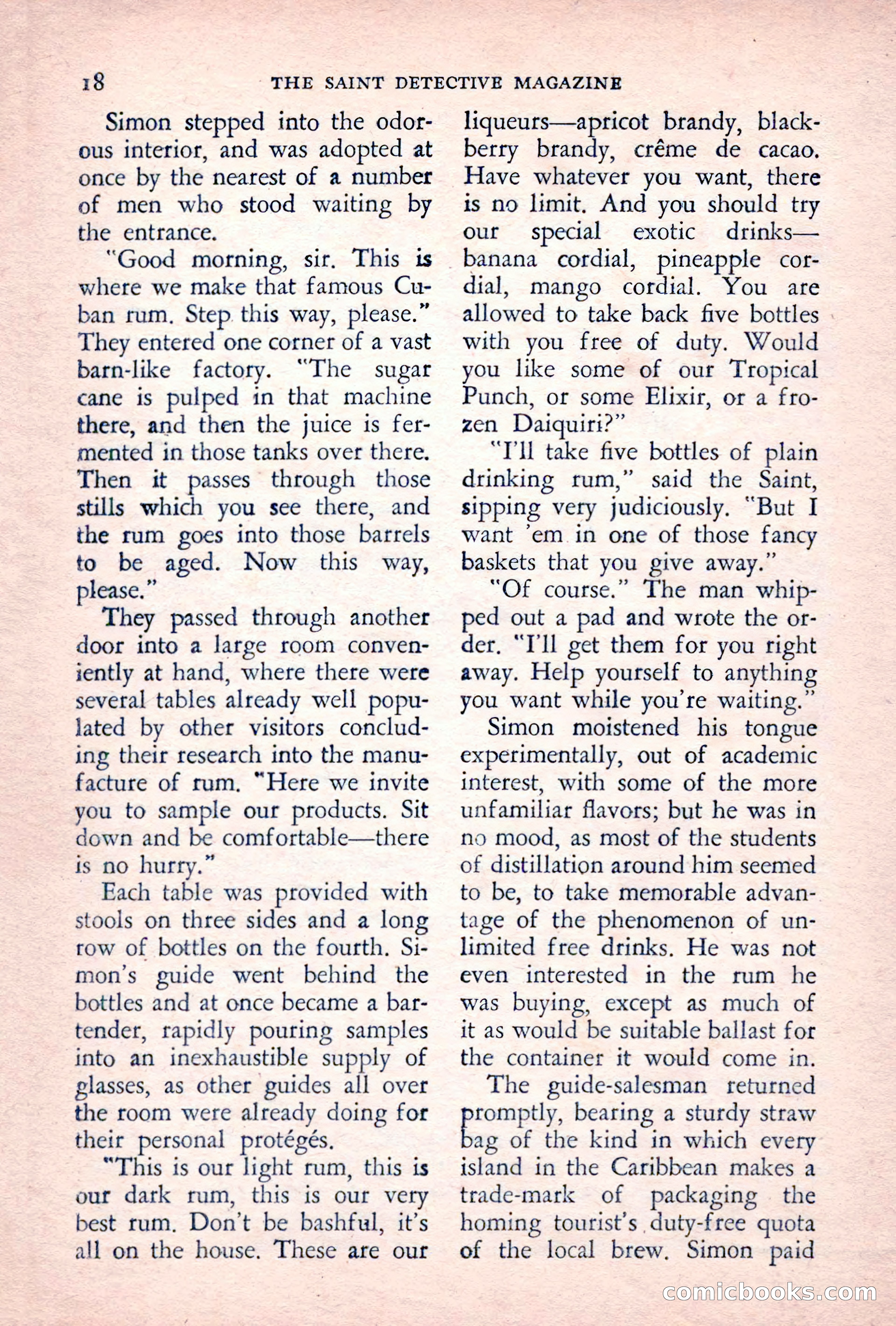 The Saint Detective Magazine, June 1955 — page 20 of 164