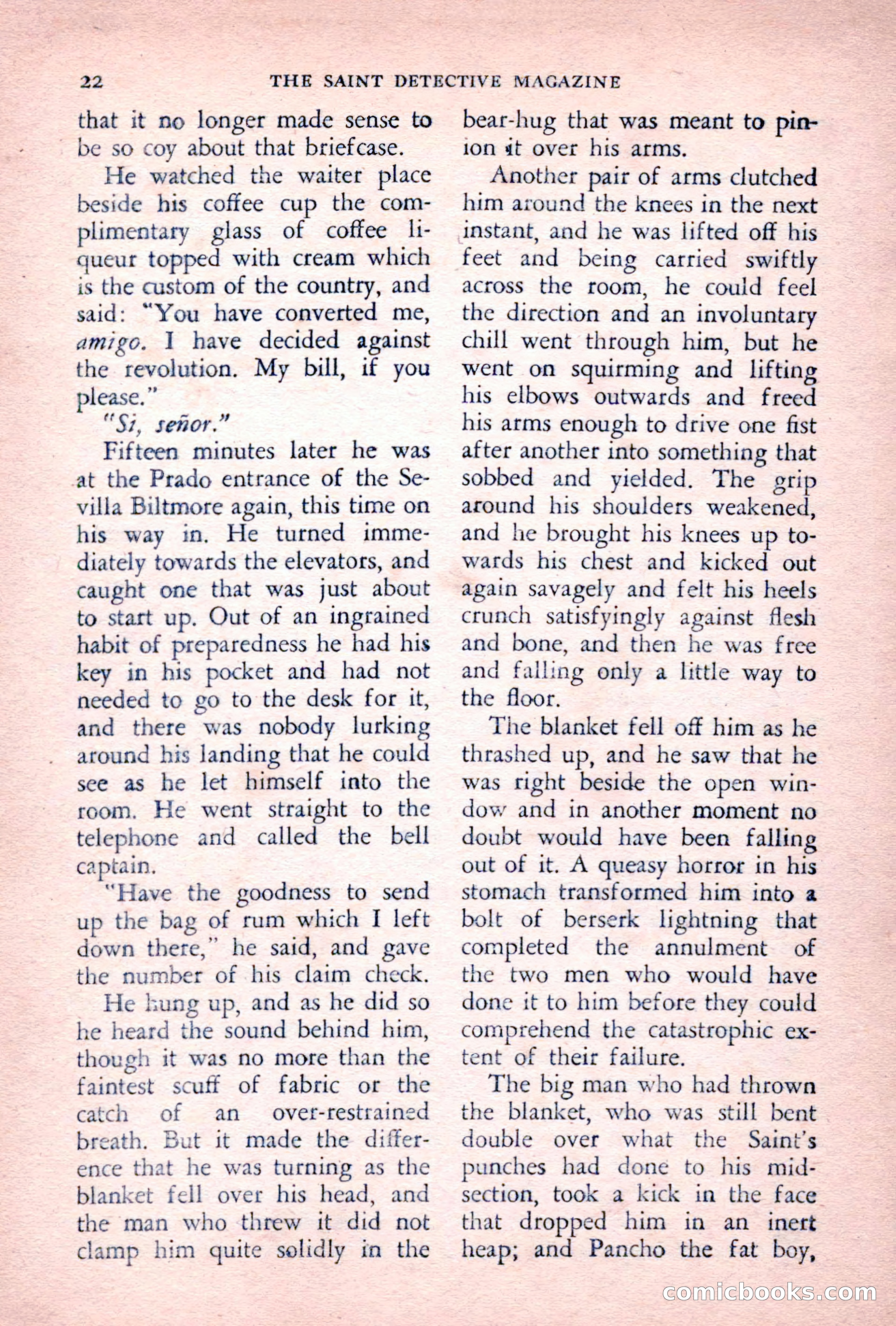 The Saint Detective Magazine, June 1955 — page 24 of 164