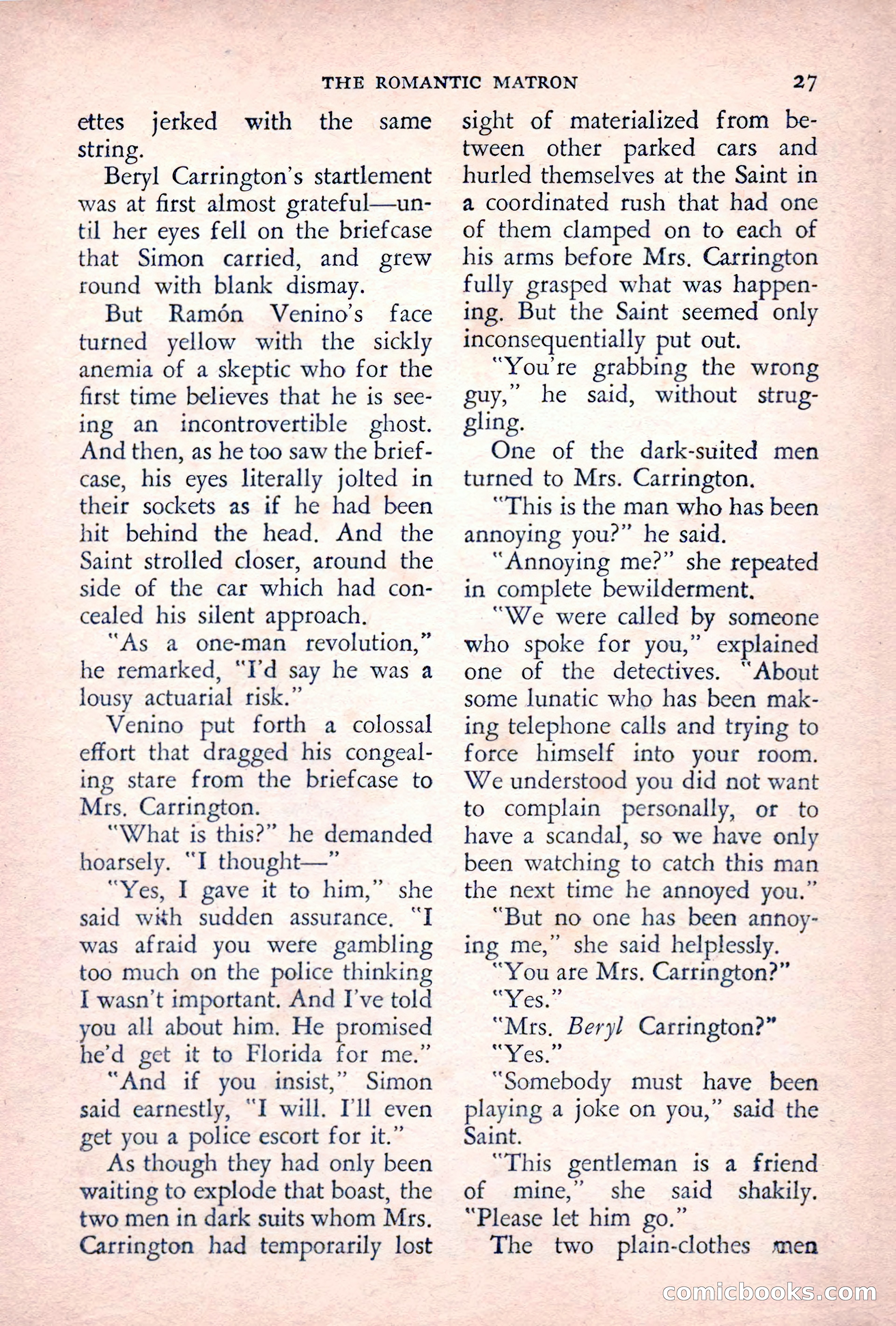 The Saint Detective Magazine, June 1955 — page 29 of 164