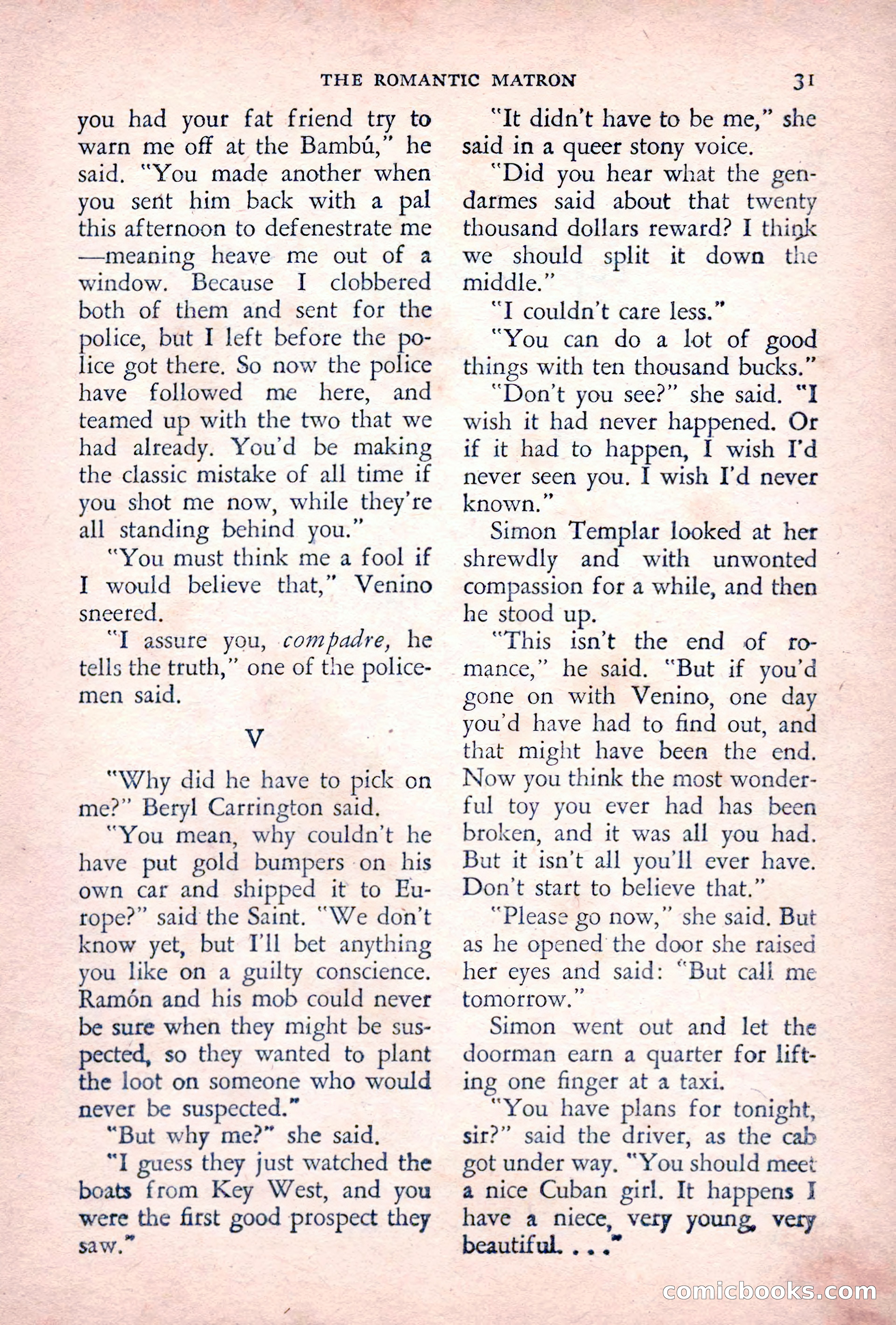 The Saint Detective Magazine, June 1955 — page 33 of 164