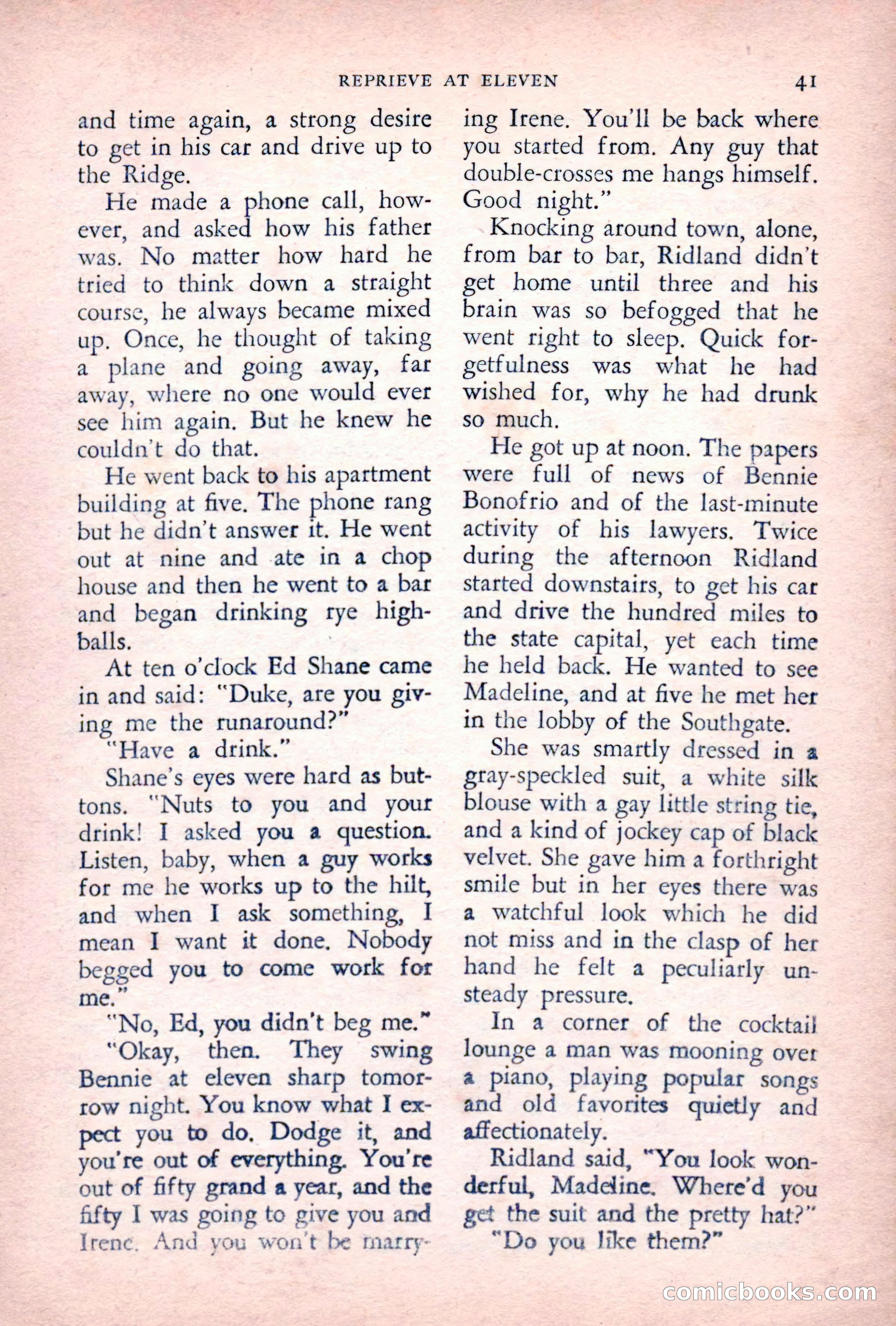 The Saint Detective Magazine, June 1955 — page 43 of 164