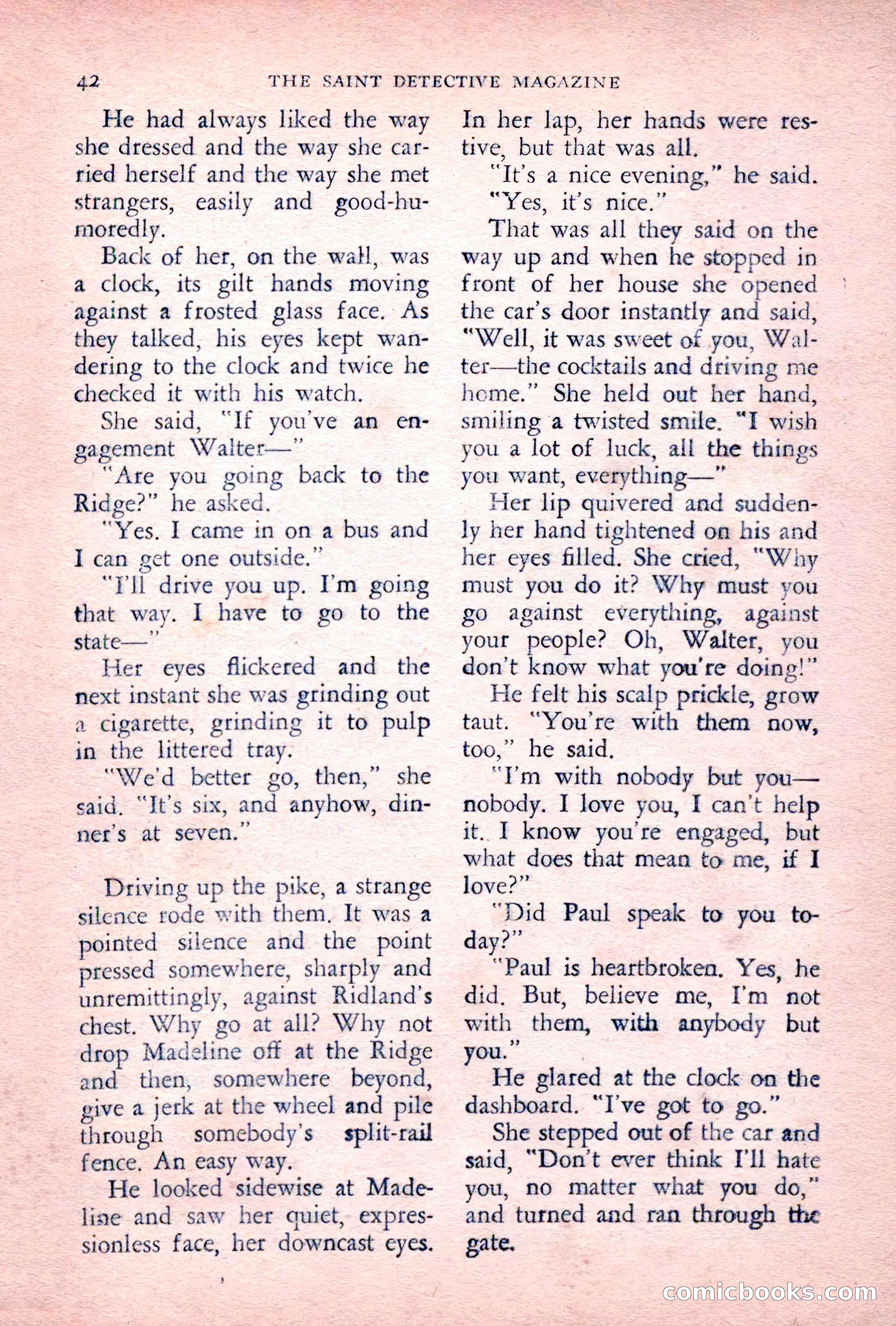 The Saint Detective Magazine, June 1955 — page 44 of 164