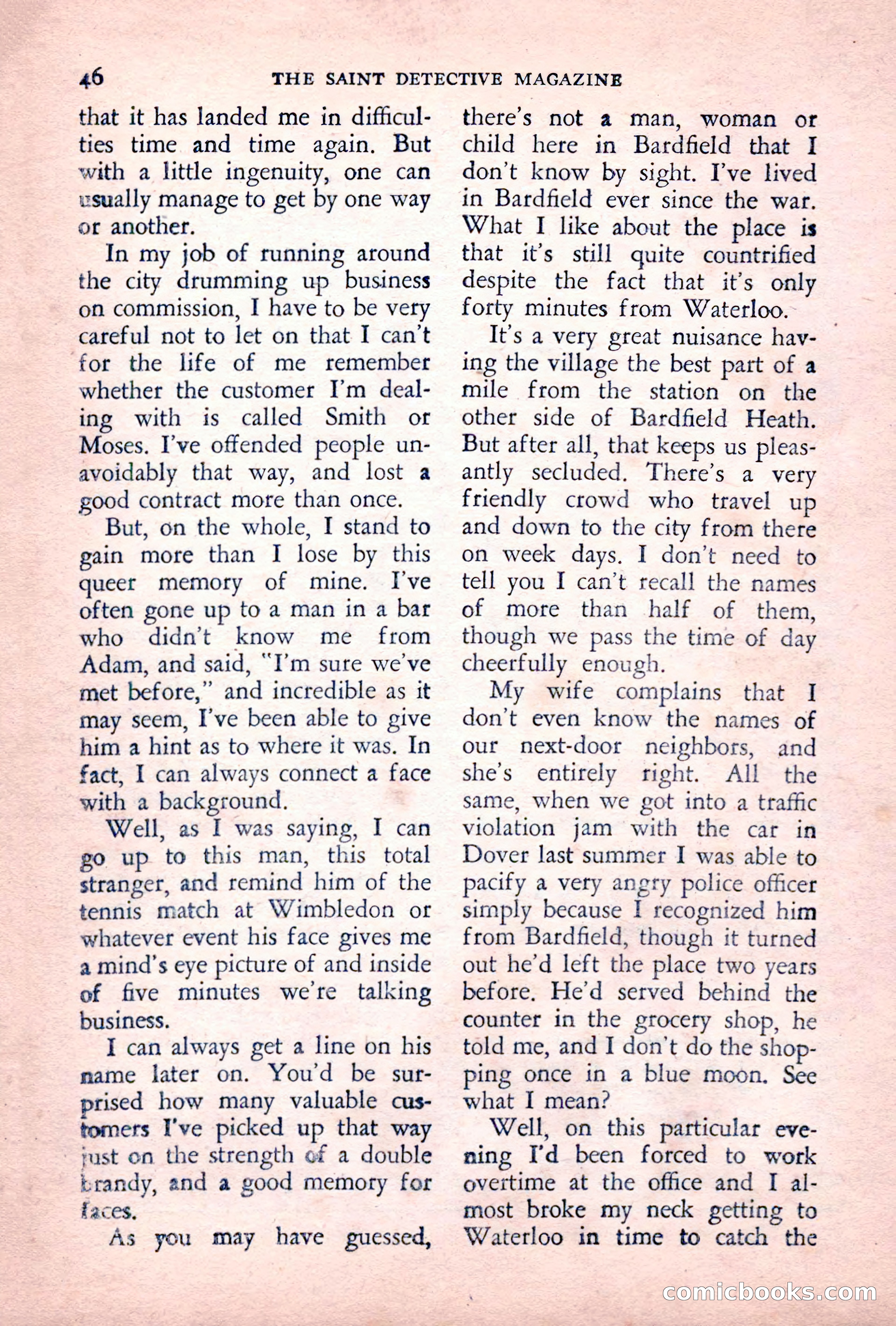The Saint Detective Magazine, June 1955 — page 48 of 164