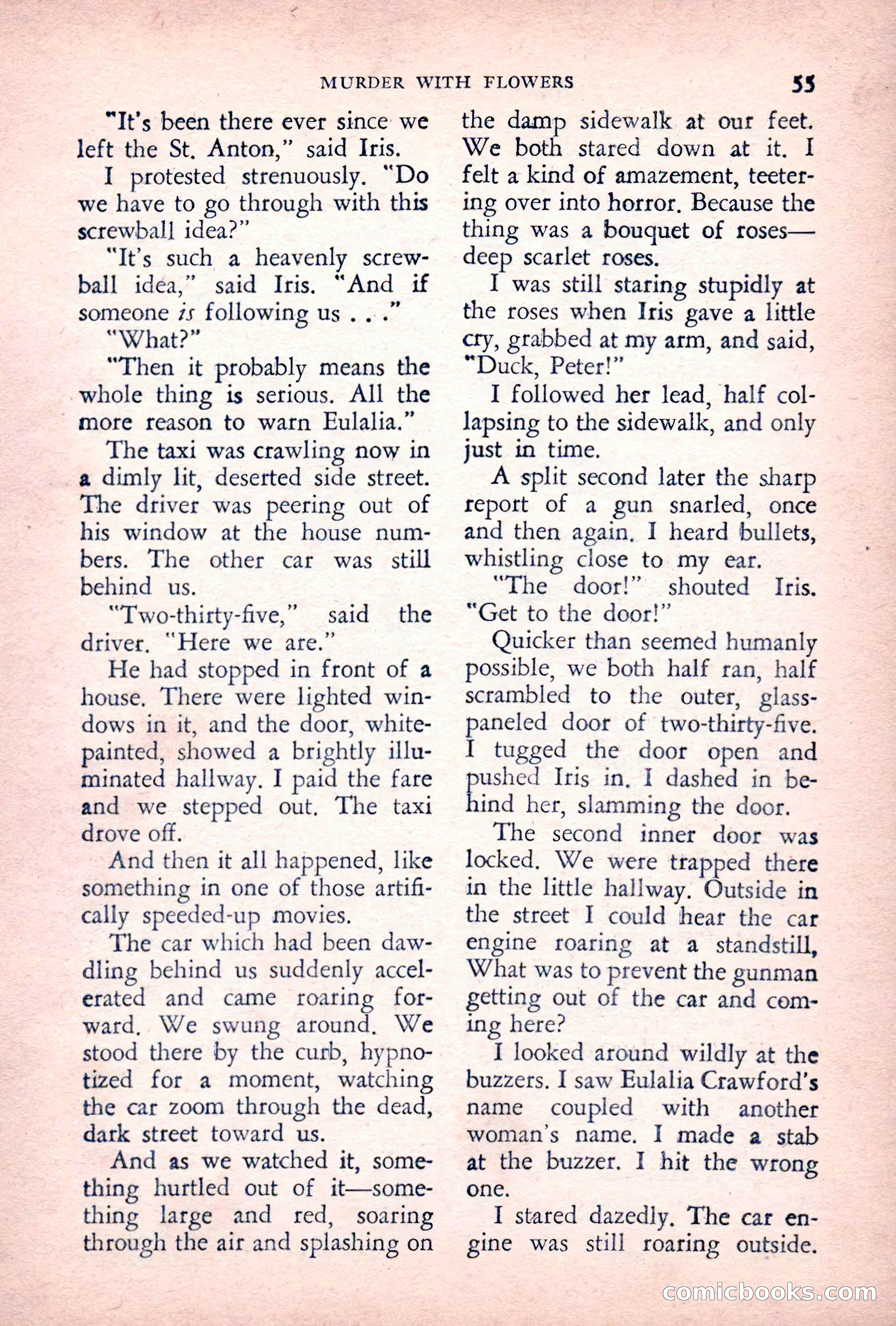 The Saint Detective Magazine, June 1955 — page 57 of 164