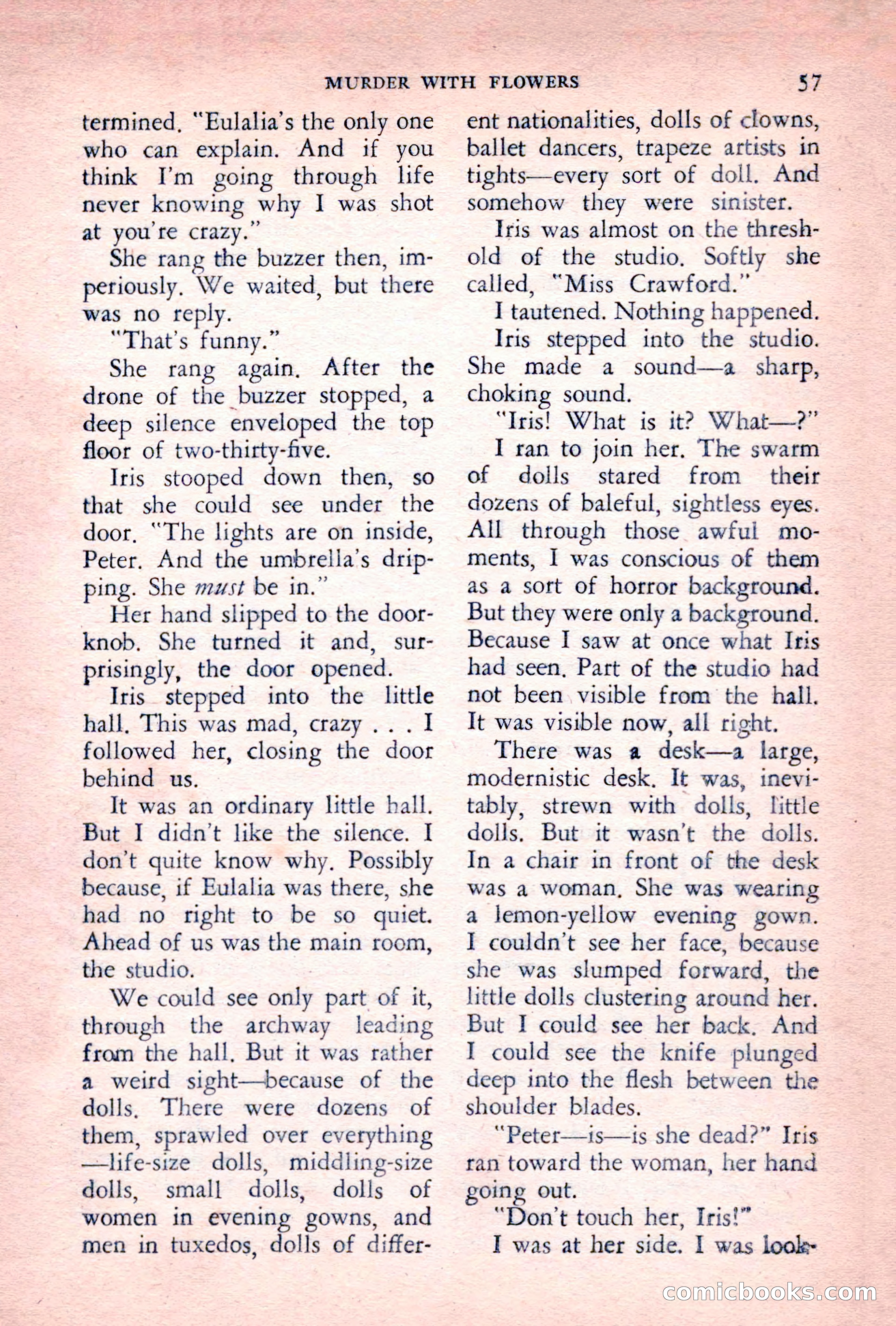 The Saint Detective Magazine, June 1955 — page 59 of 164