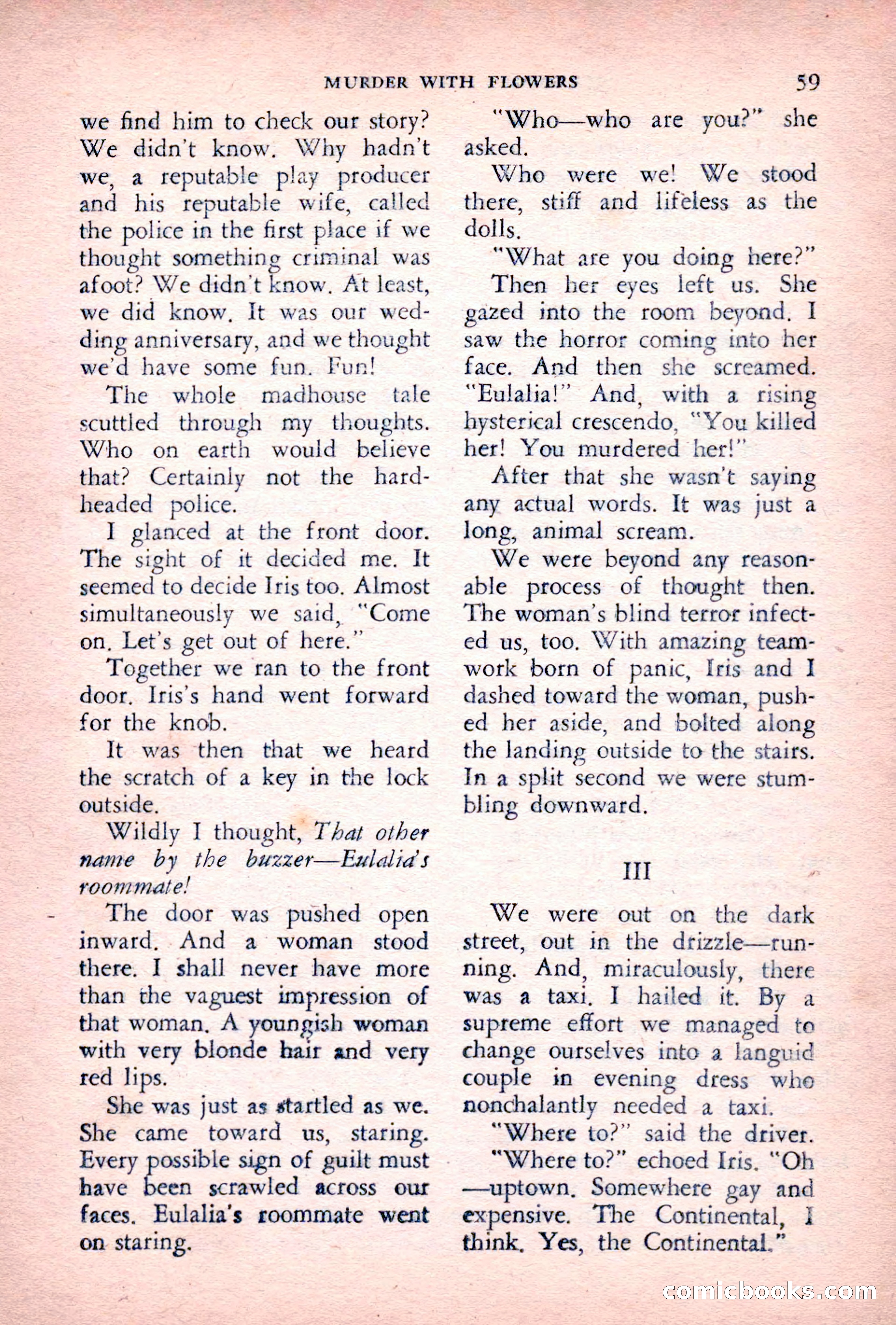 The Saint Detective Magazine, June 1955 — page 61 of 164