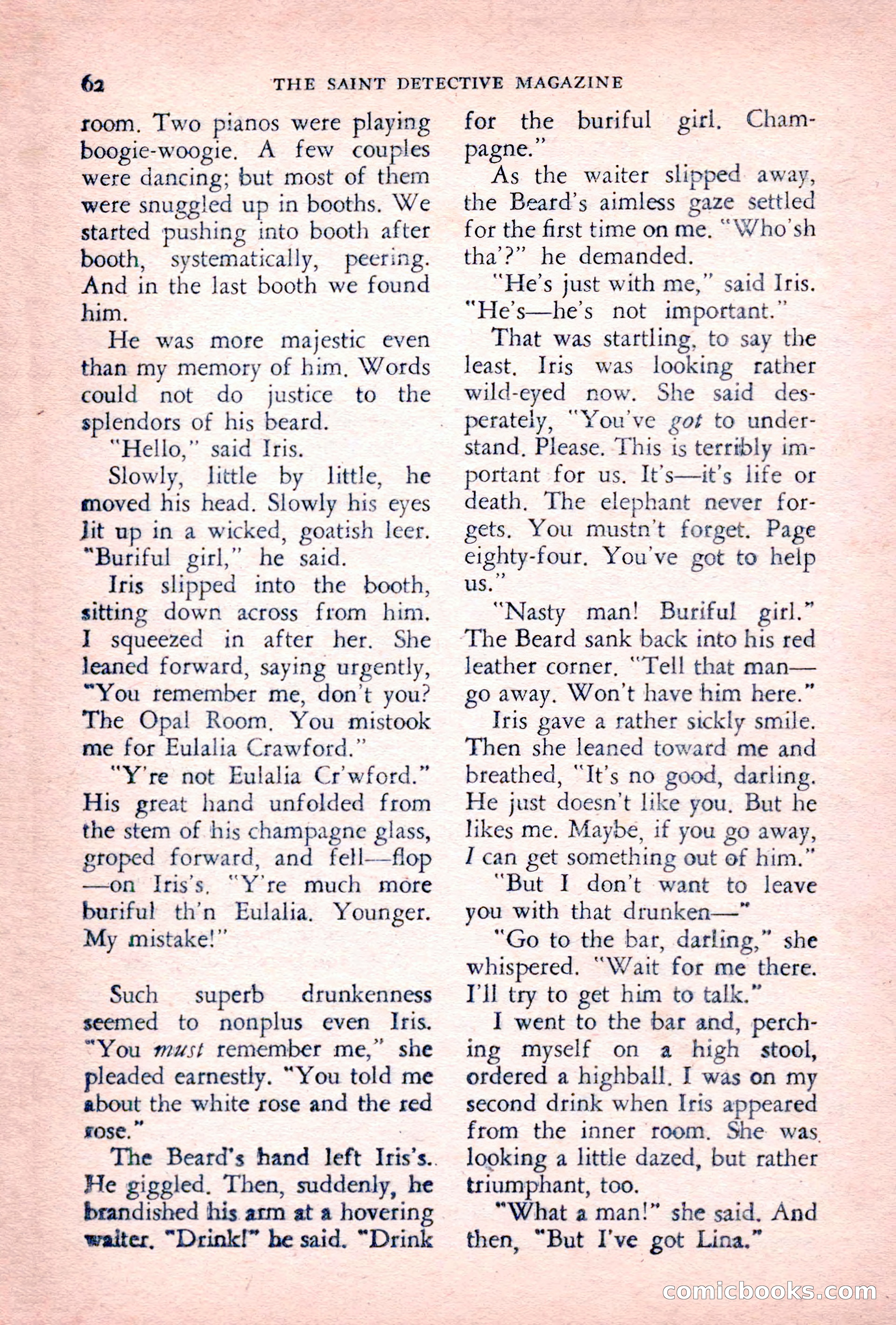 The Saint Detective Magazine, June 1955 — page 64 of 164