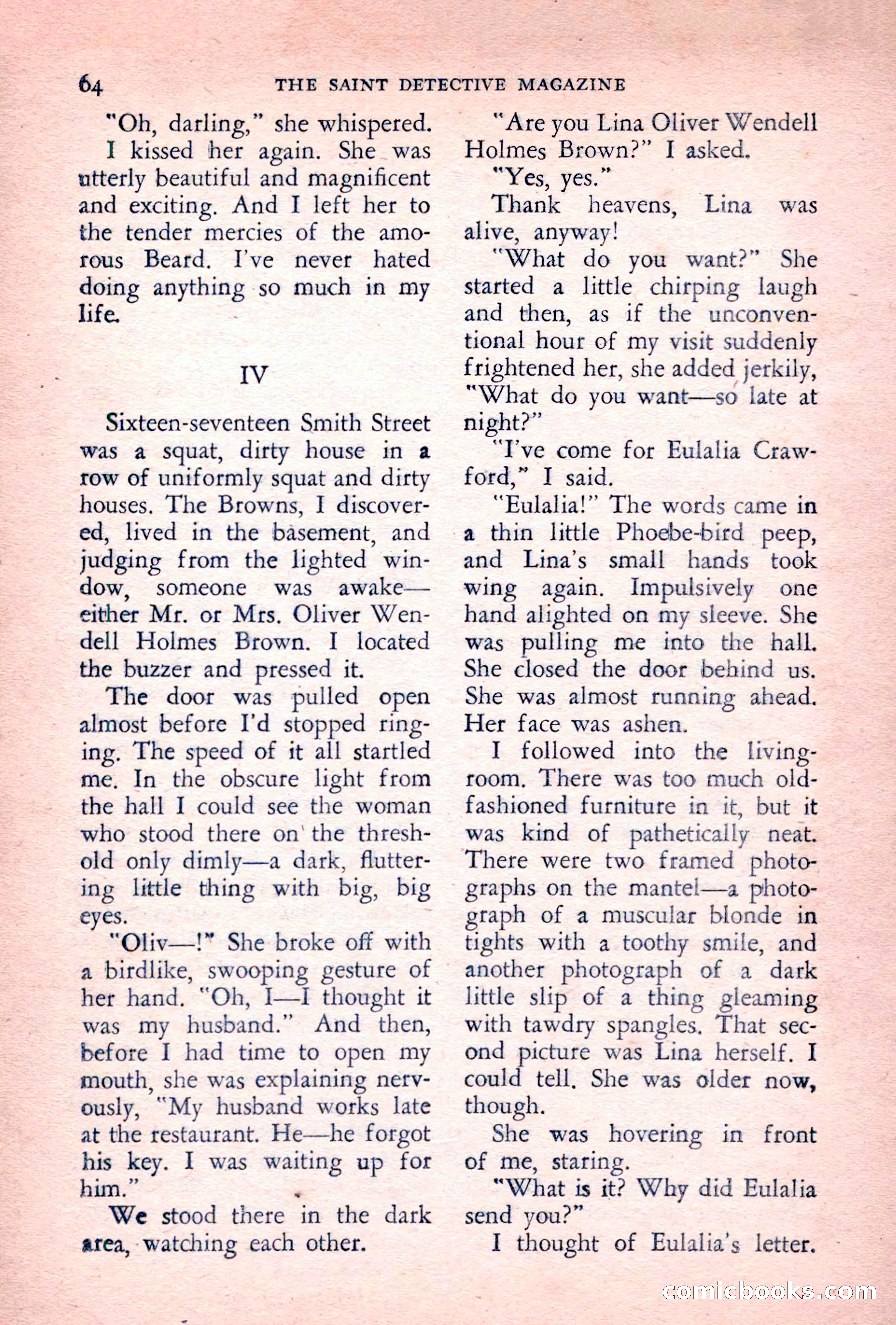 The Saint Detective Magazine, June 1955 — page 66 of 164