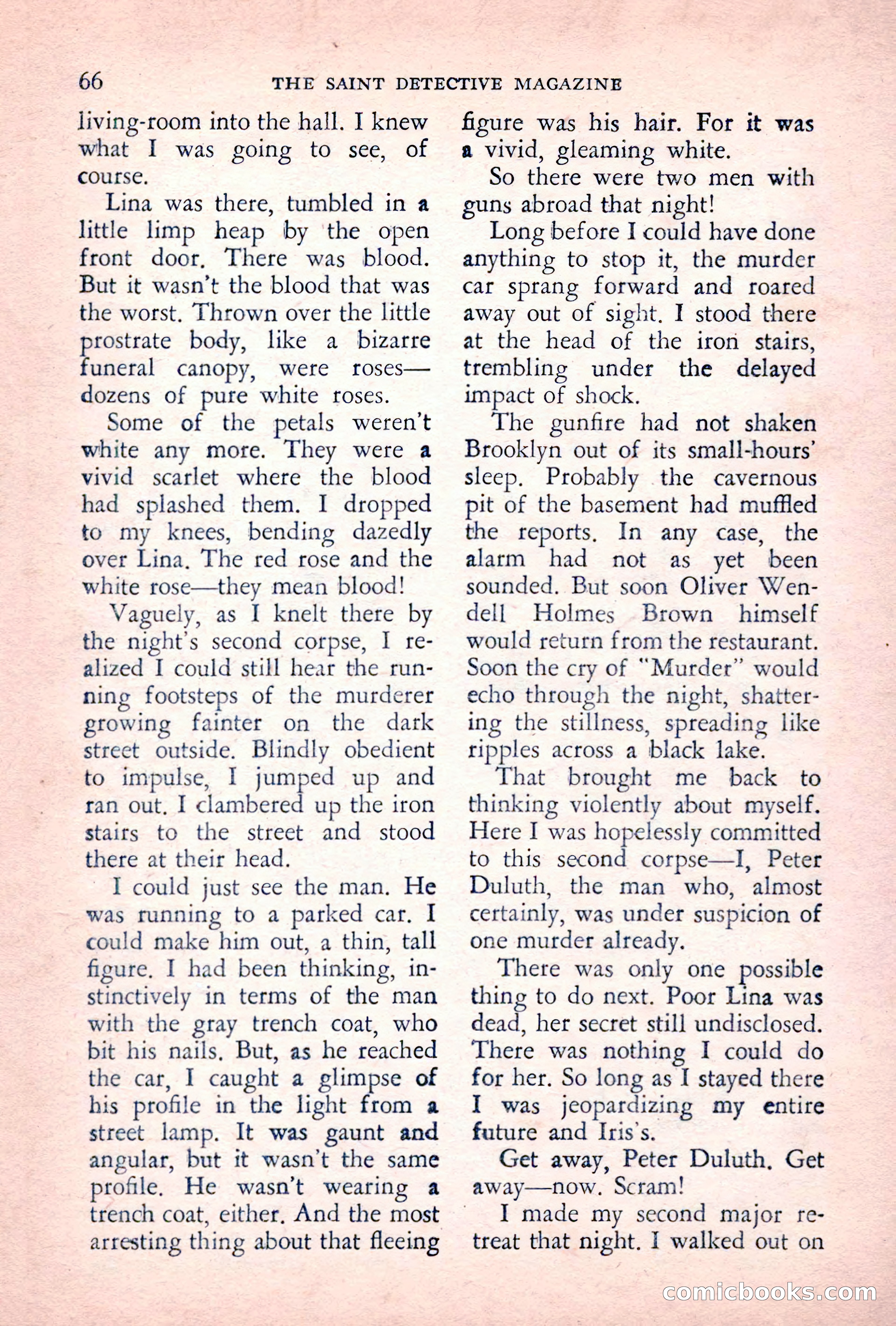 The Saint Detective Magazine, June 1955 — page 68 of 164