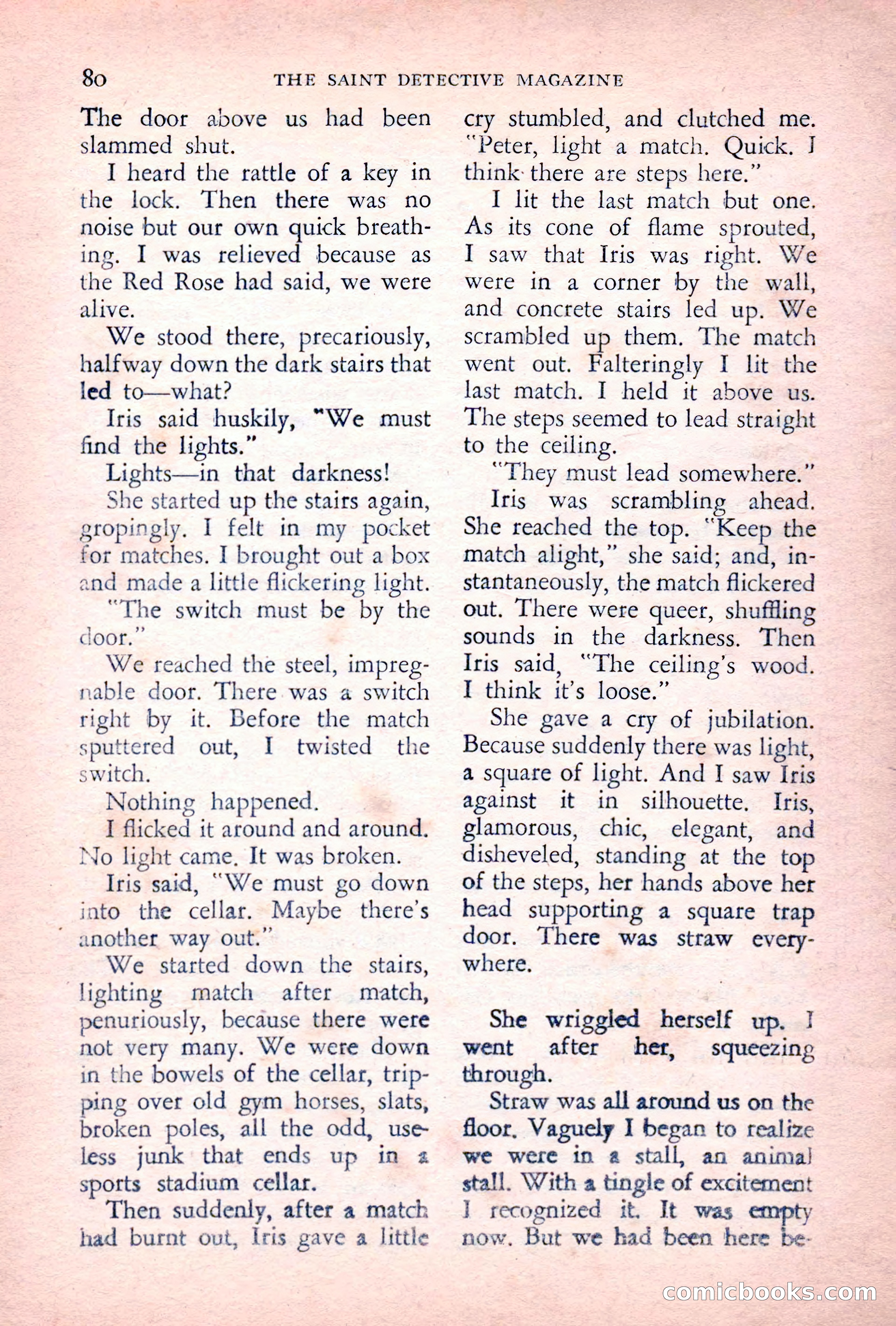 The Saint Detective Magazine, June 1955 — page 82 of 164