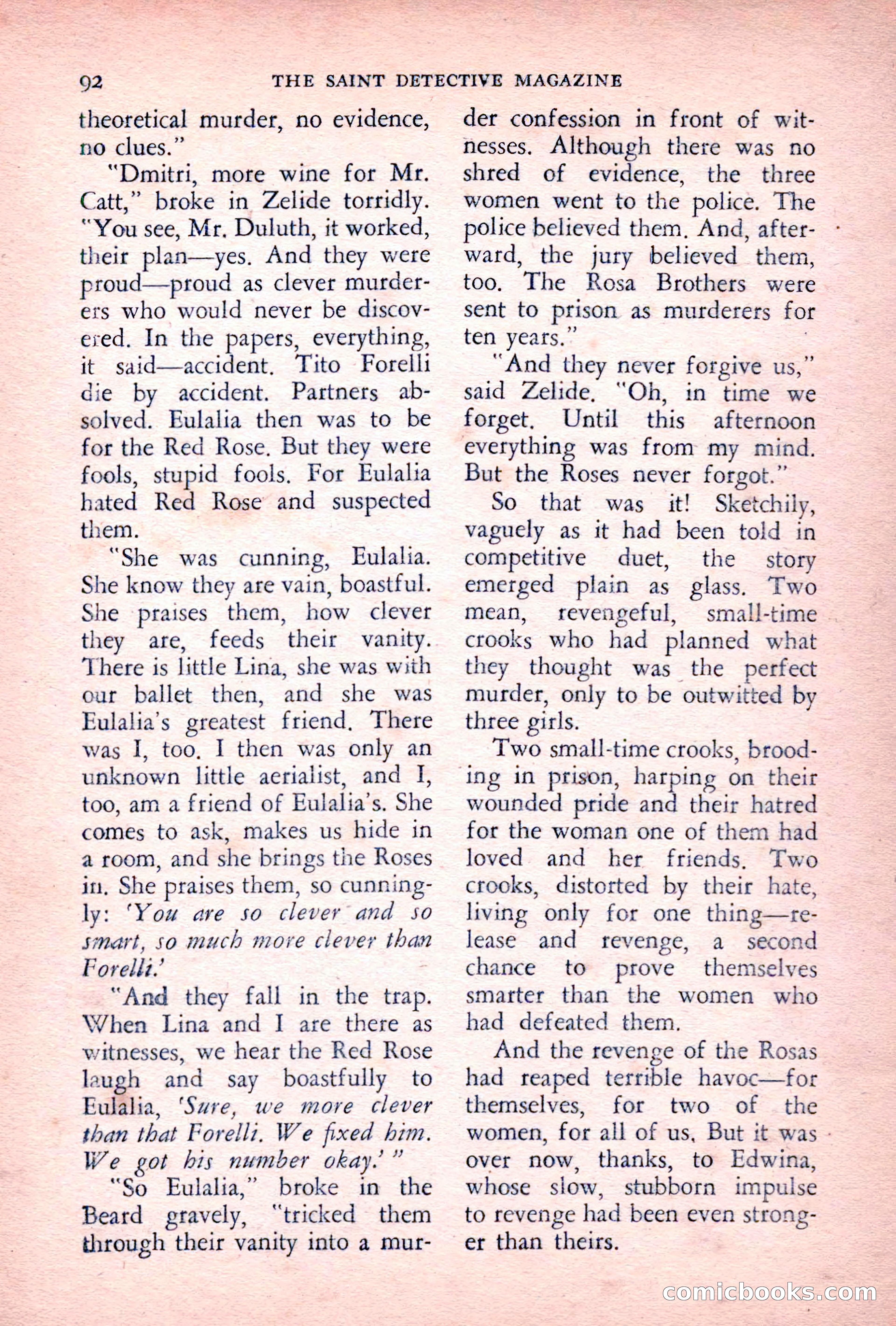 The Saint Detective Magazine, June 1955 — page 94 of 164