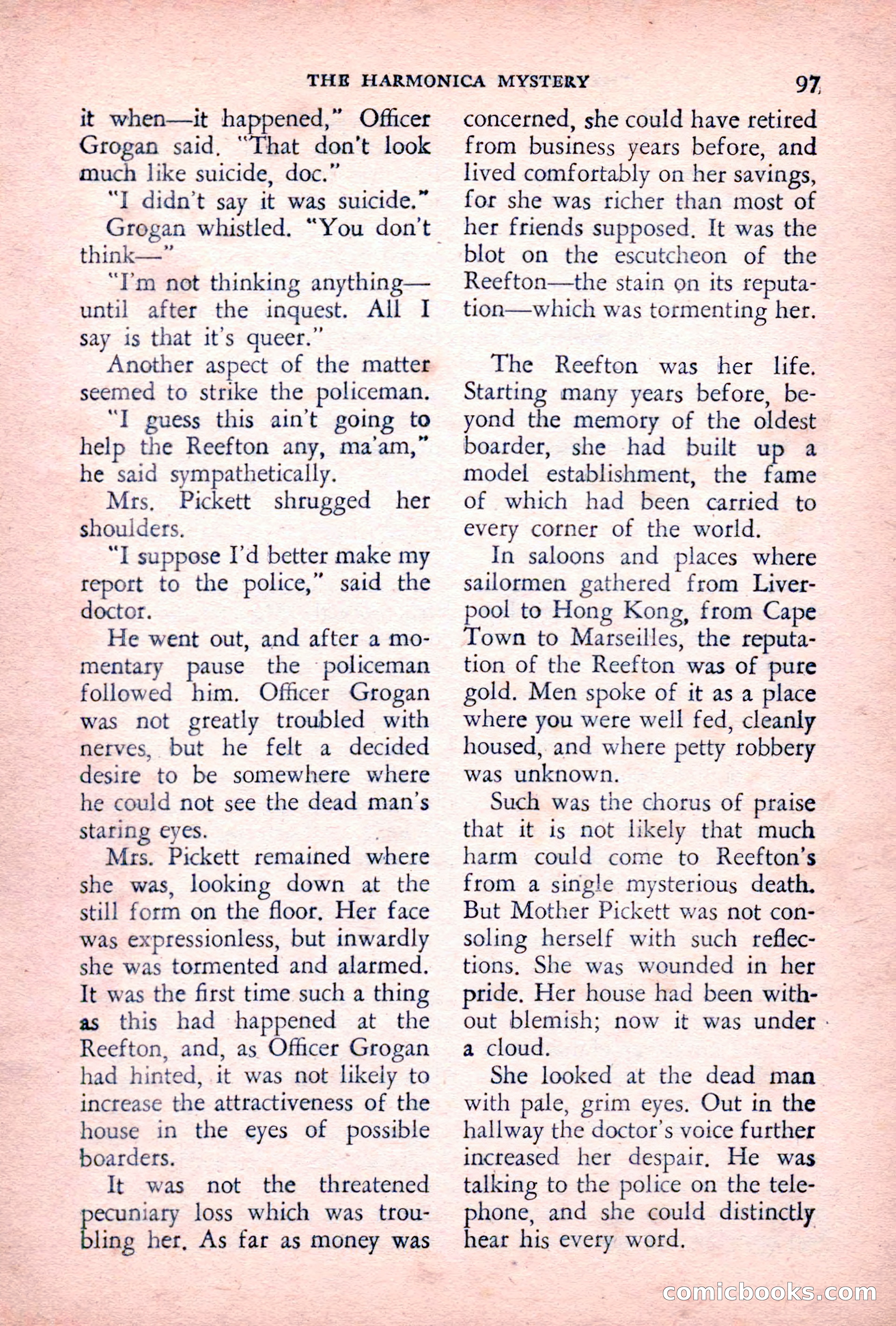 The Saint Detective Magazine, June 1955 — page 99 of 164