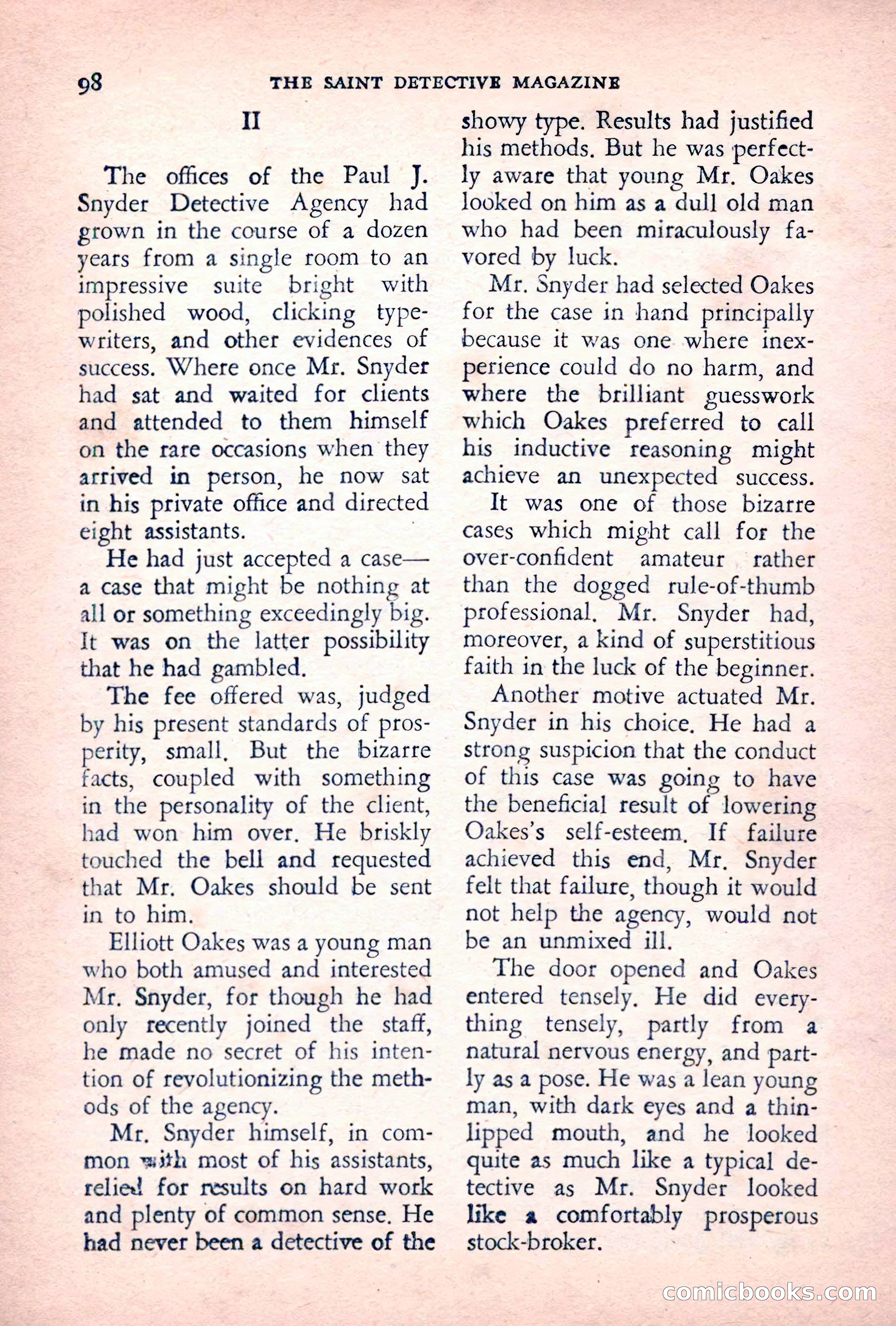 The Saint Detective Magazine, June 1955 — page 100 of 164