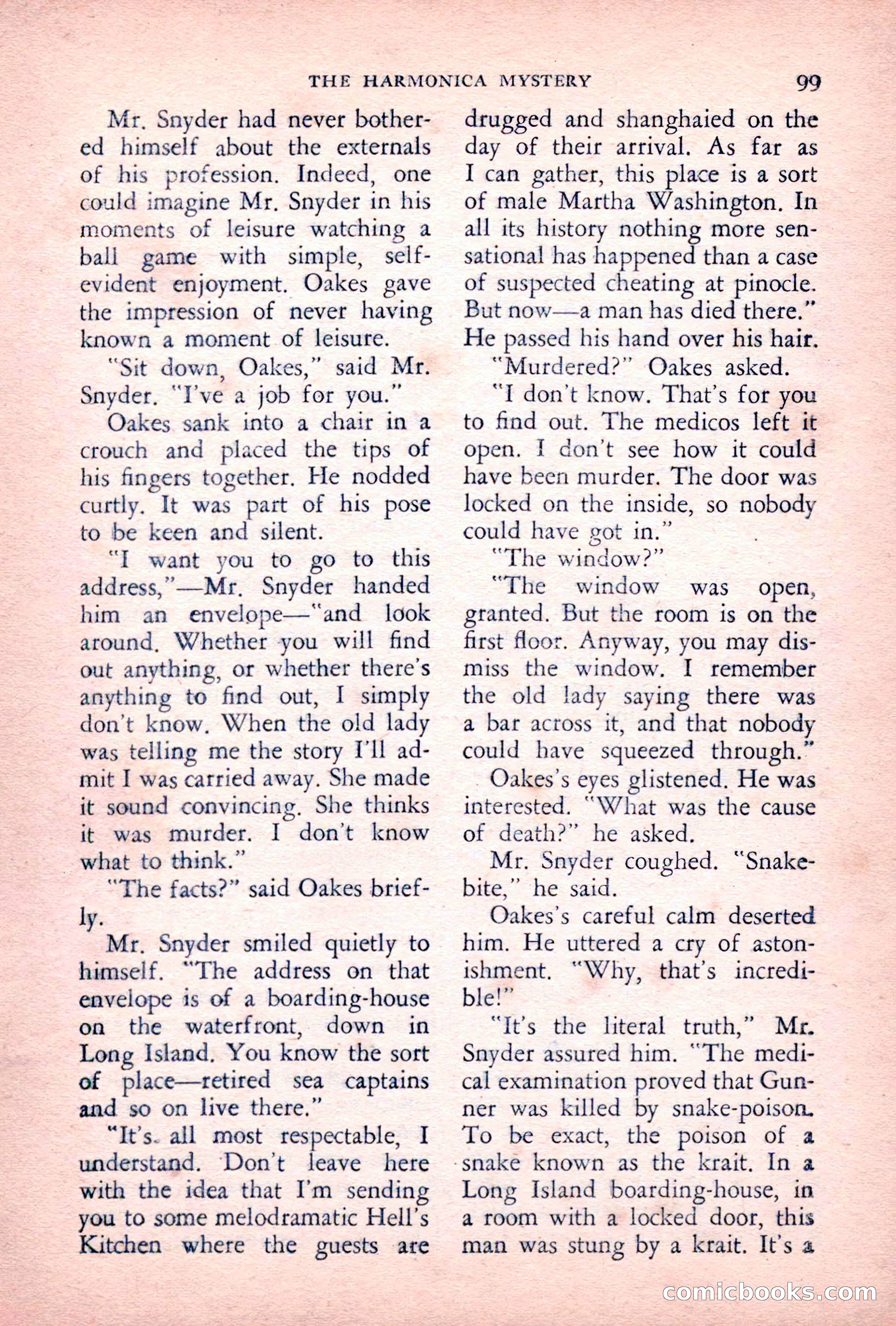 The Saint Detective Magazine, June 1955 — page 101 of 164
