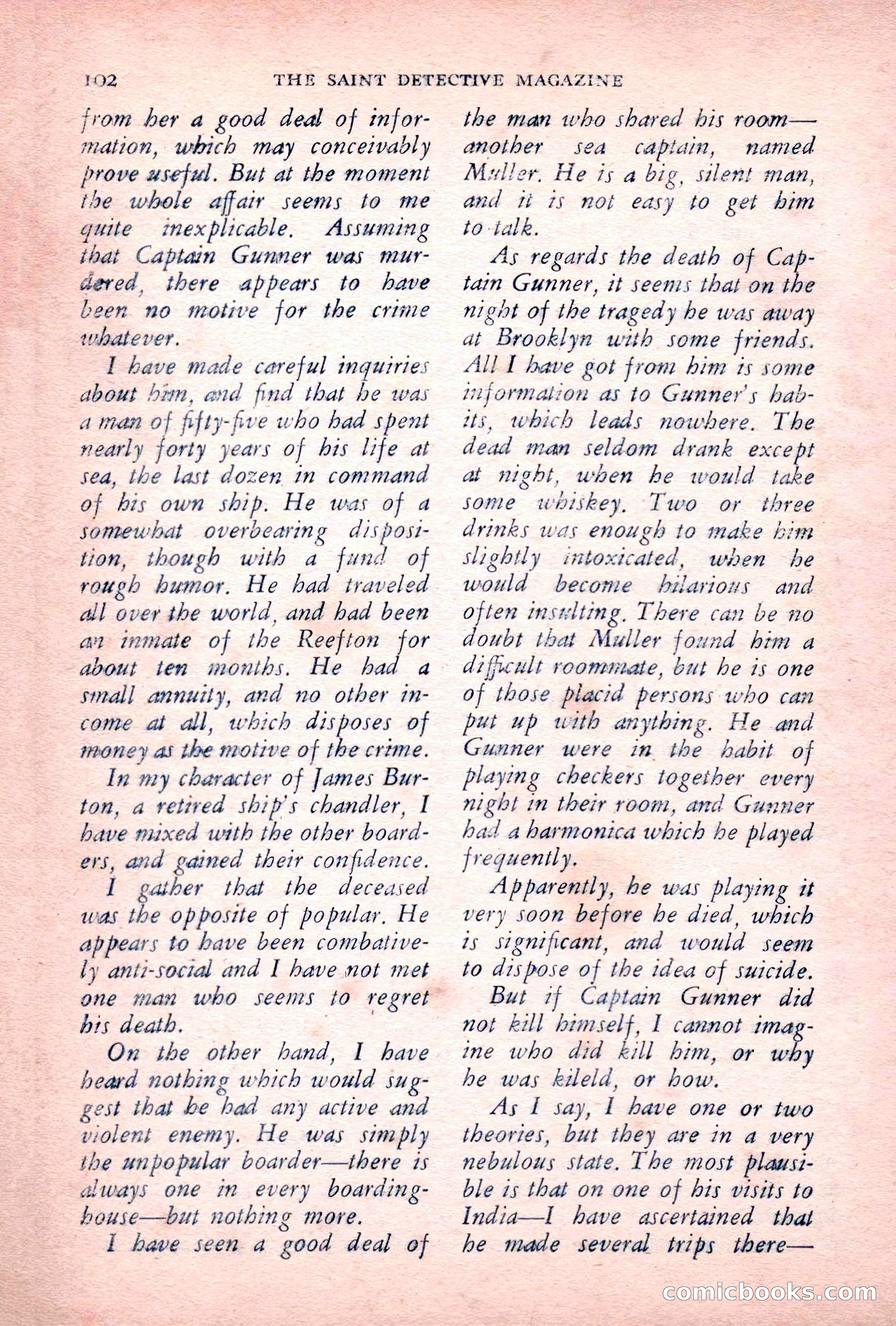 The Saint Detective Magazine, June 1955 — page 104 of 164