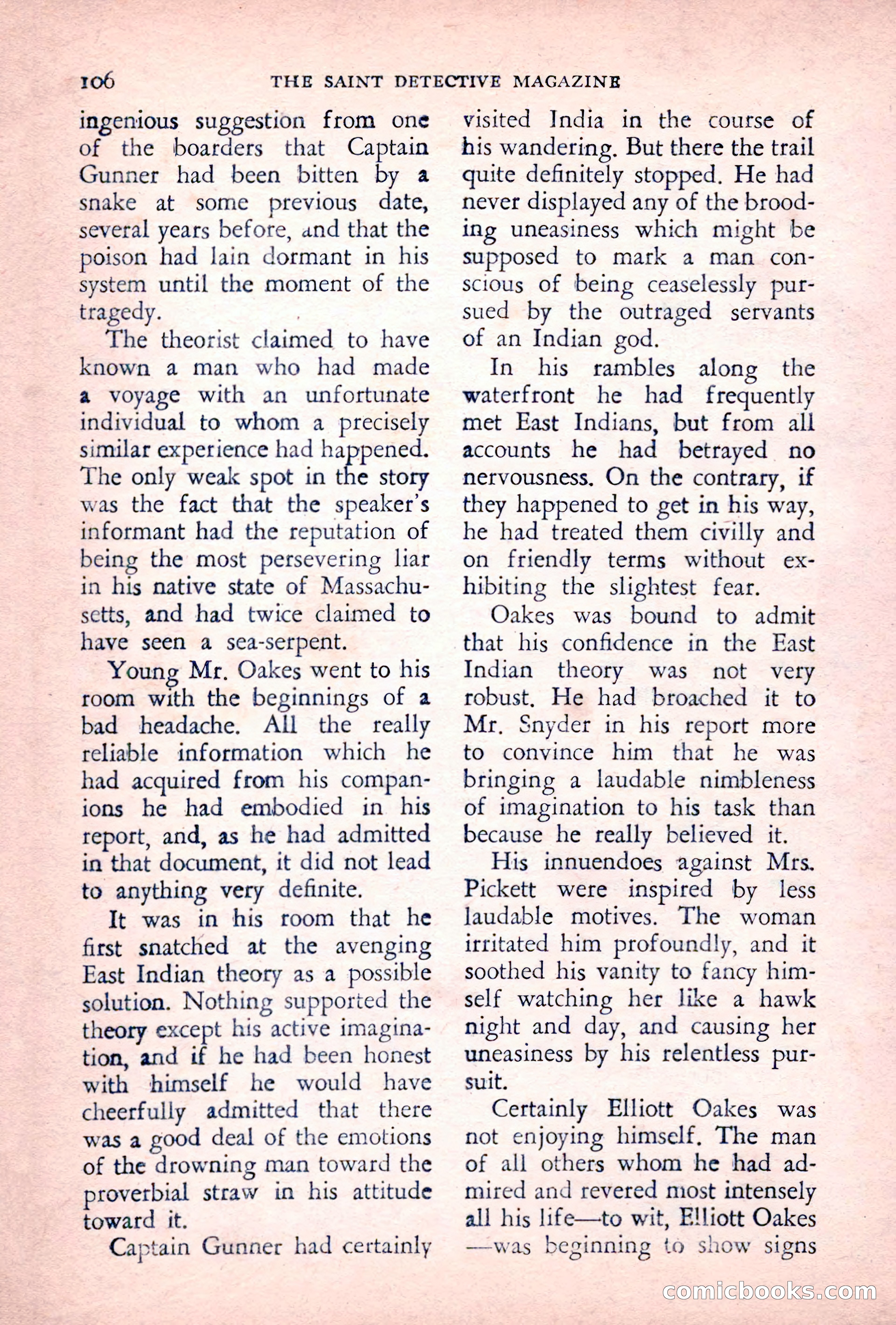 The Saint Detective Magazine, June 1955 — page 108 of 164