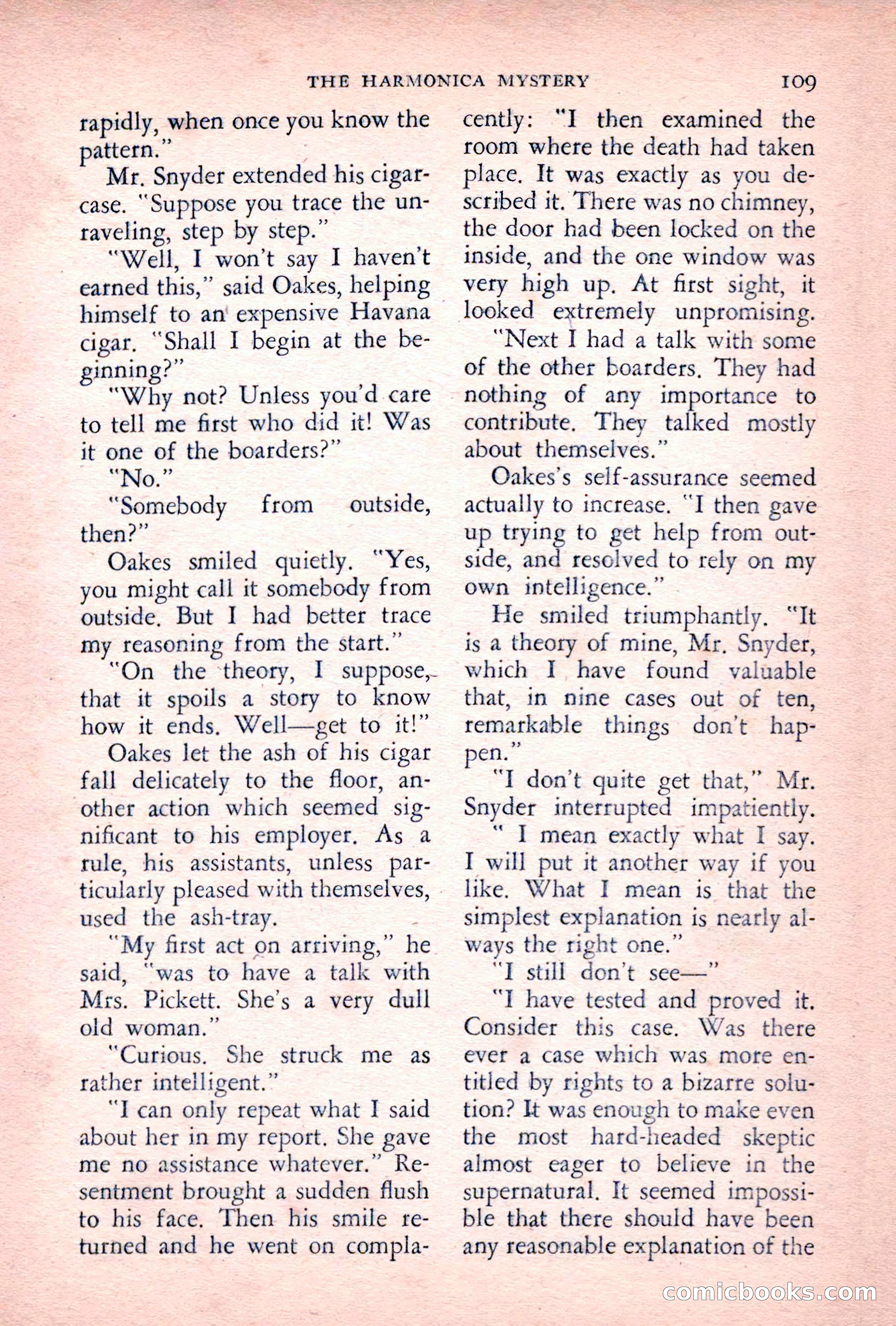 The Saint Detective Magazine, June 1955 — page 111 of 164