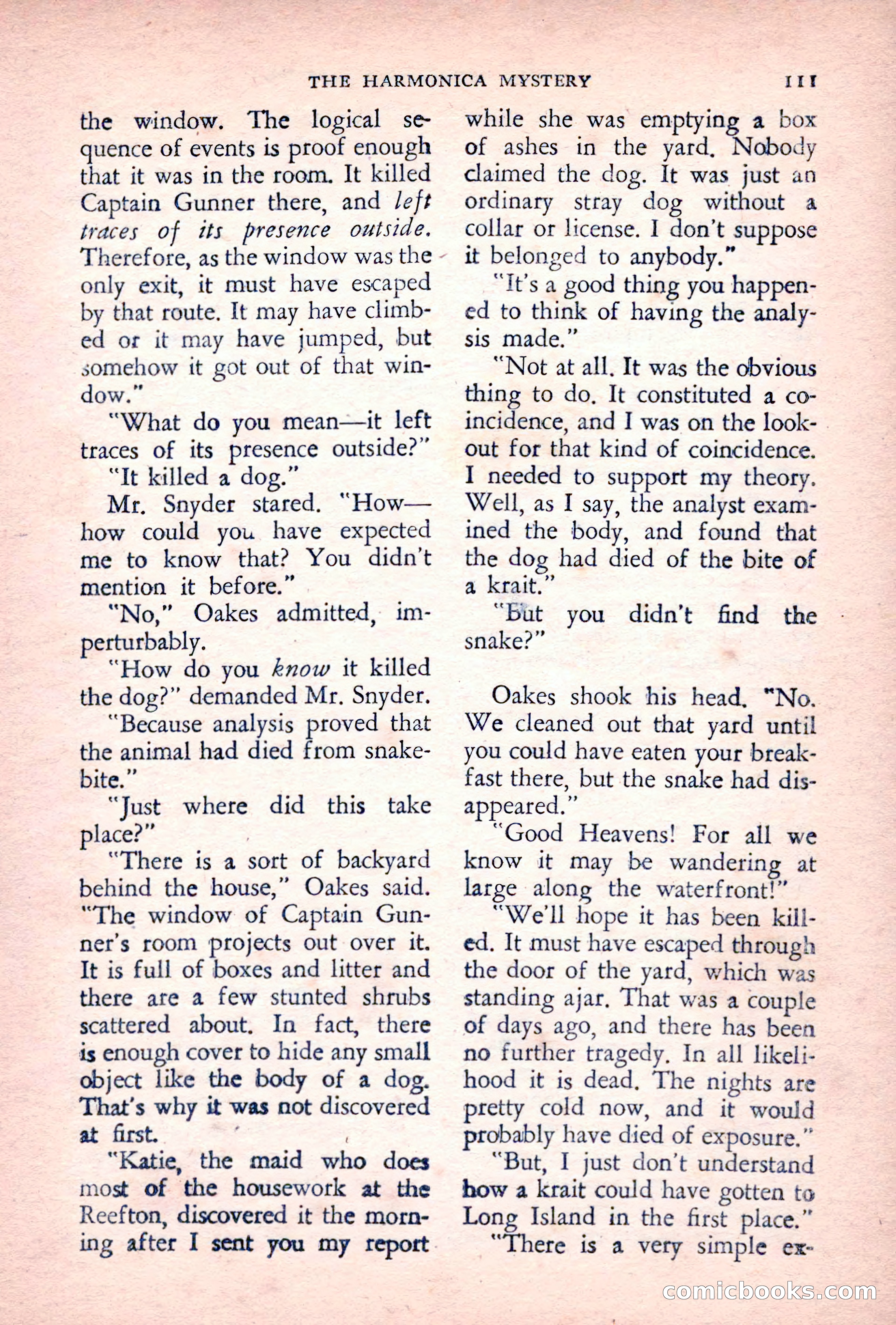 The Saint Detective Magazine, June 1955 — page 113 of 164