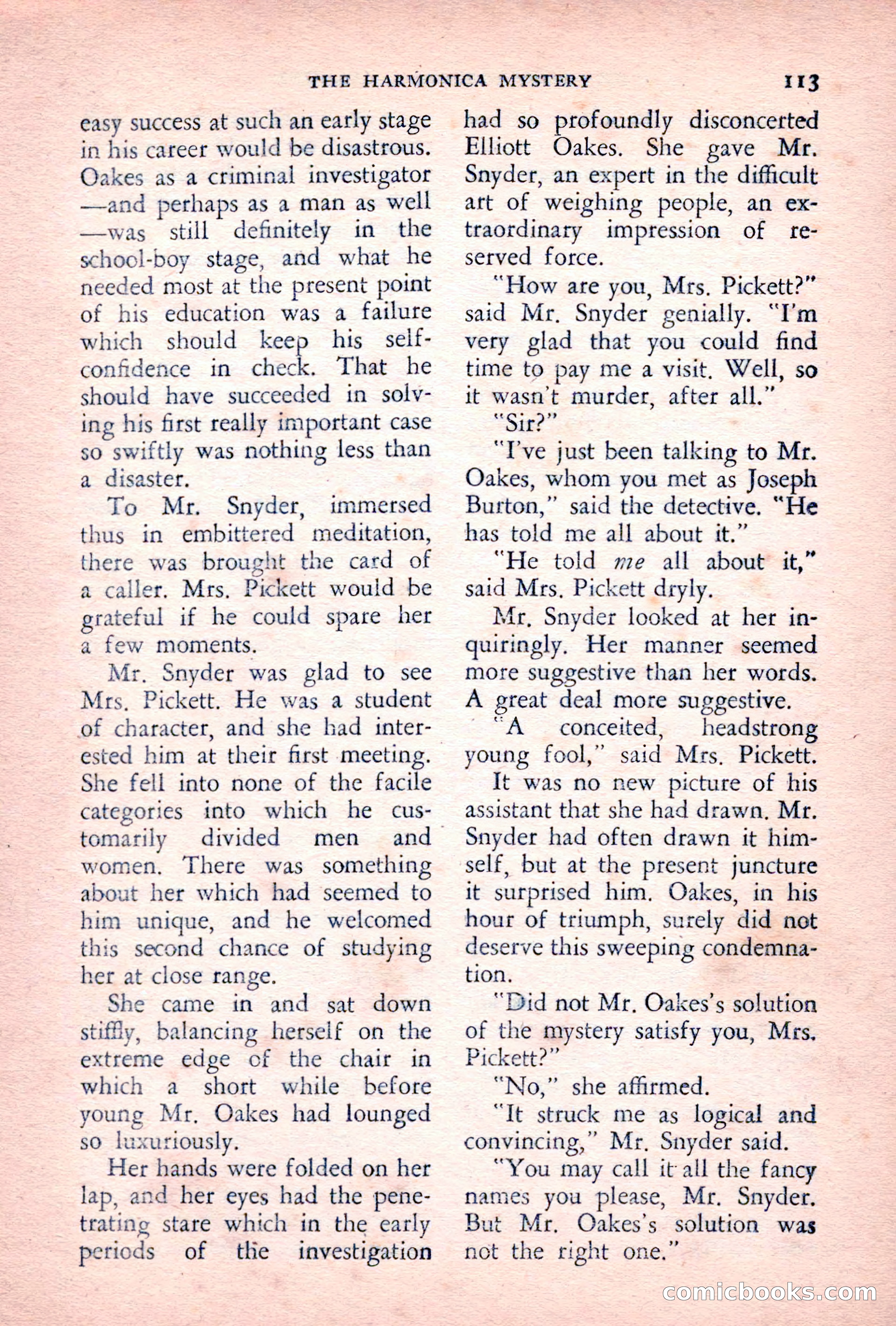 The Saint Detective Magazine, June 1955 — page 115 of 164