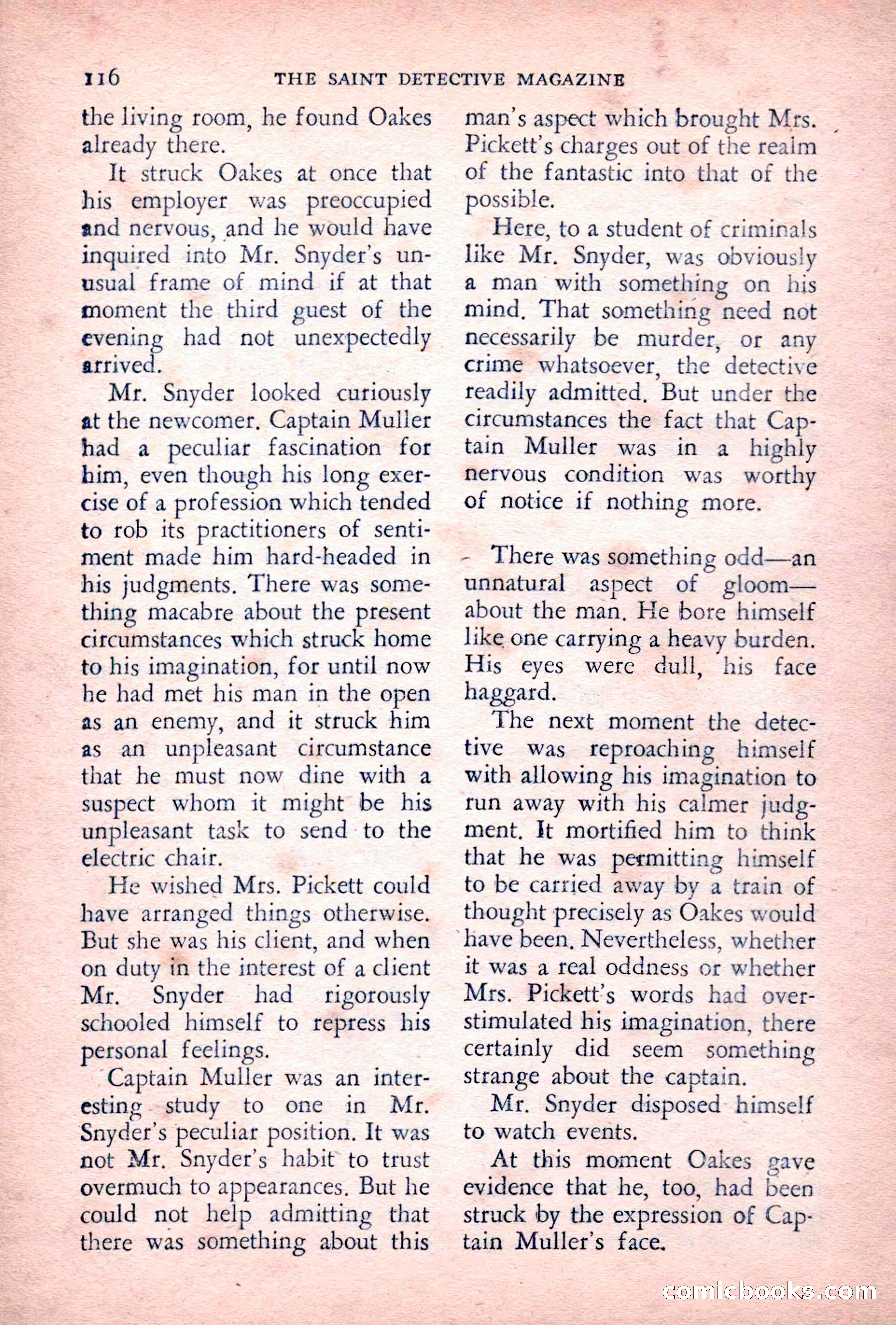 The Saint Detective Magazine, June 1955 — page 118 of 164