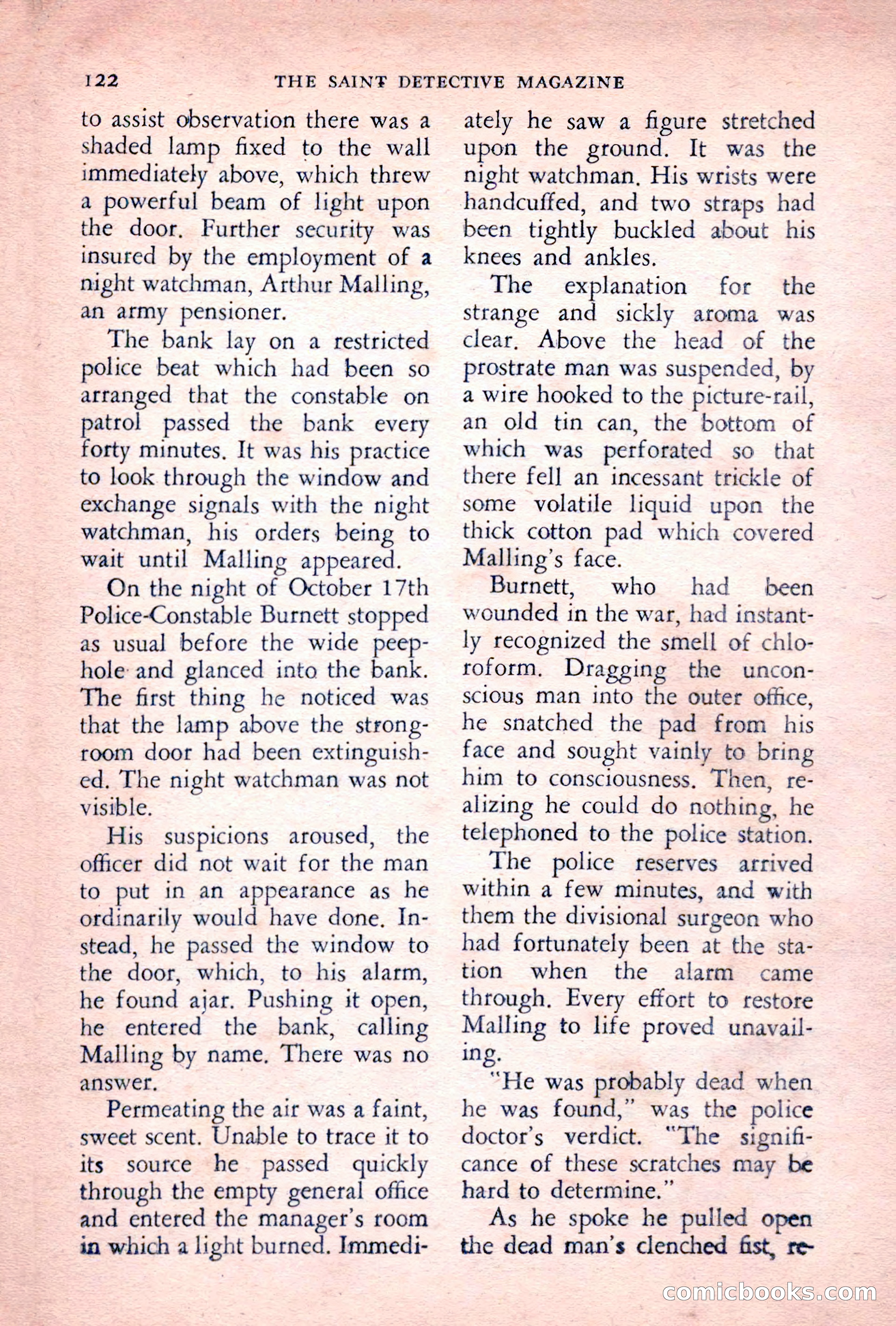 The Saint Detective Magazine, June 1955 — page 124 of 164