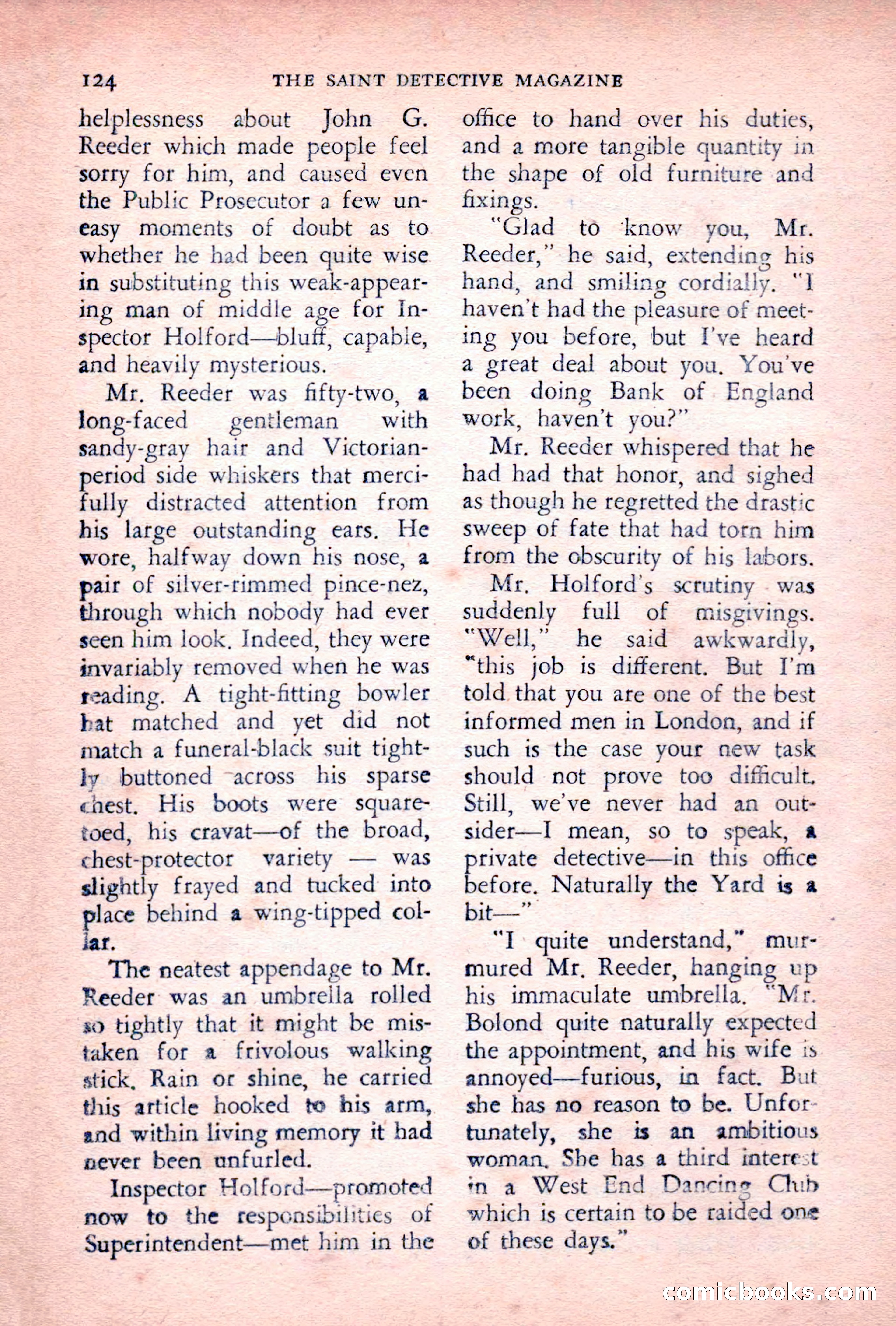 The Saint Detective Magazine, June 1955 — page 126 of 164