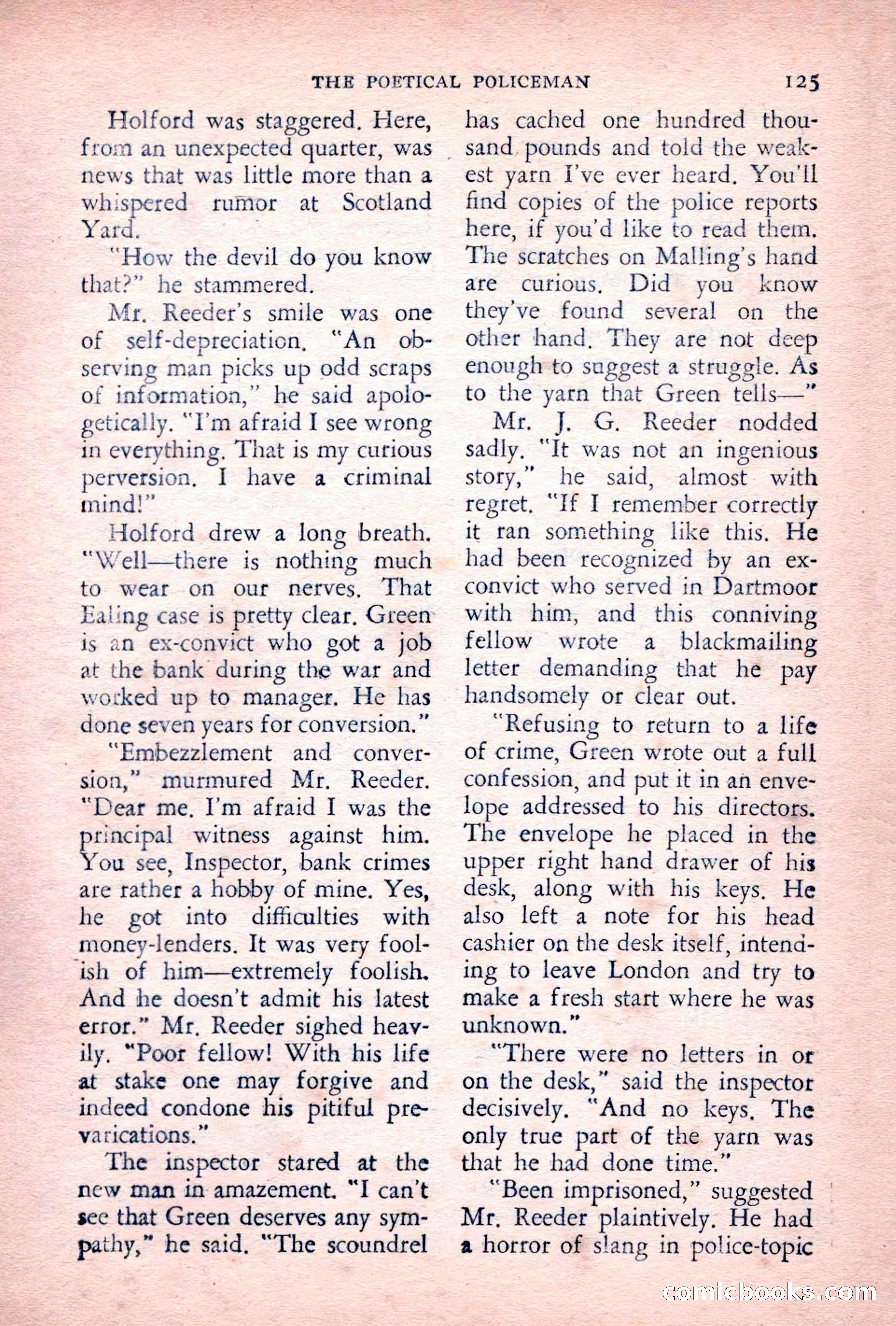 The Saint Detective Magazine, June 1955 — page 127 of 164