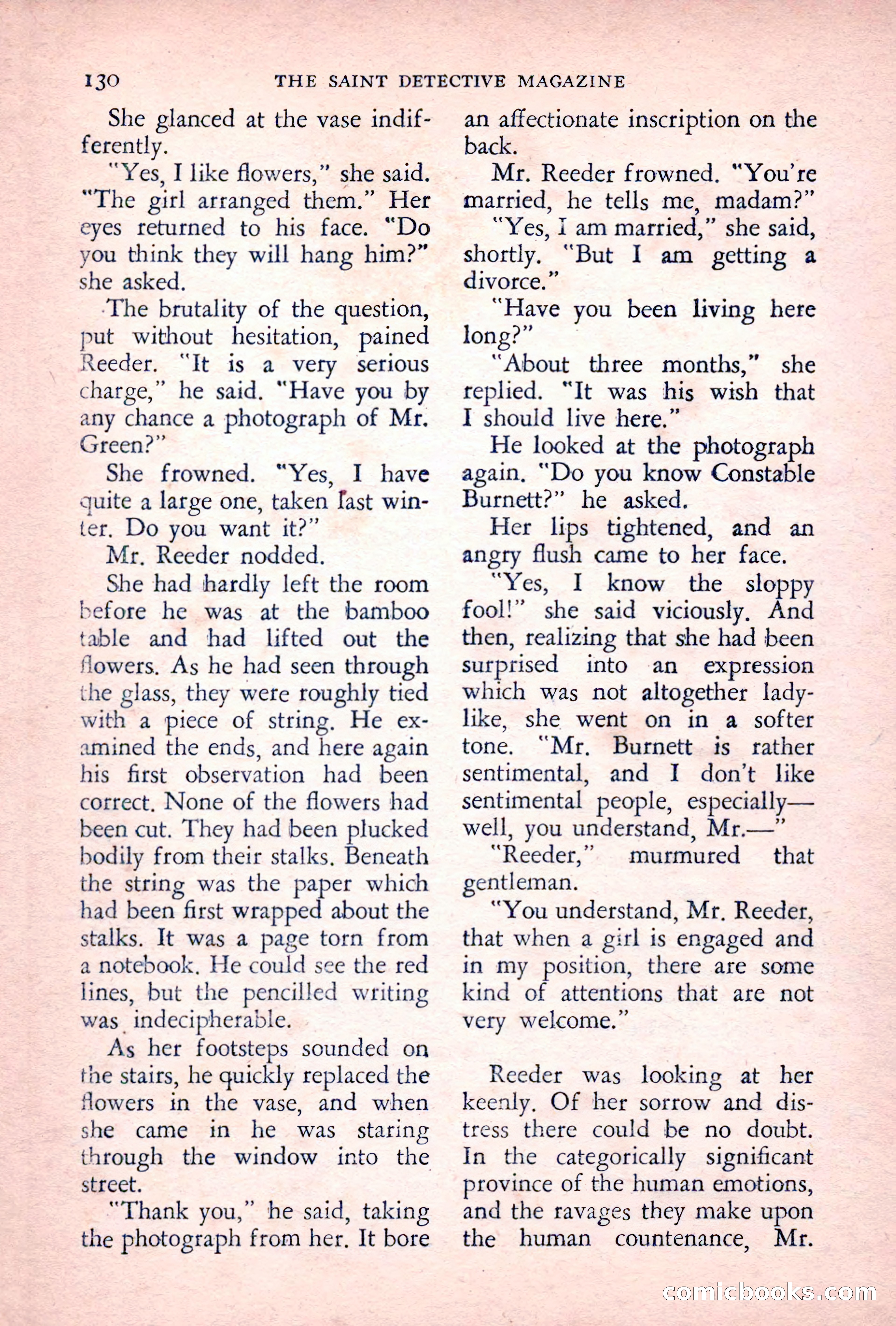 The Saint Detective Magazine, June 1955 — page 132 of 164