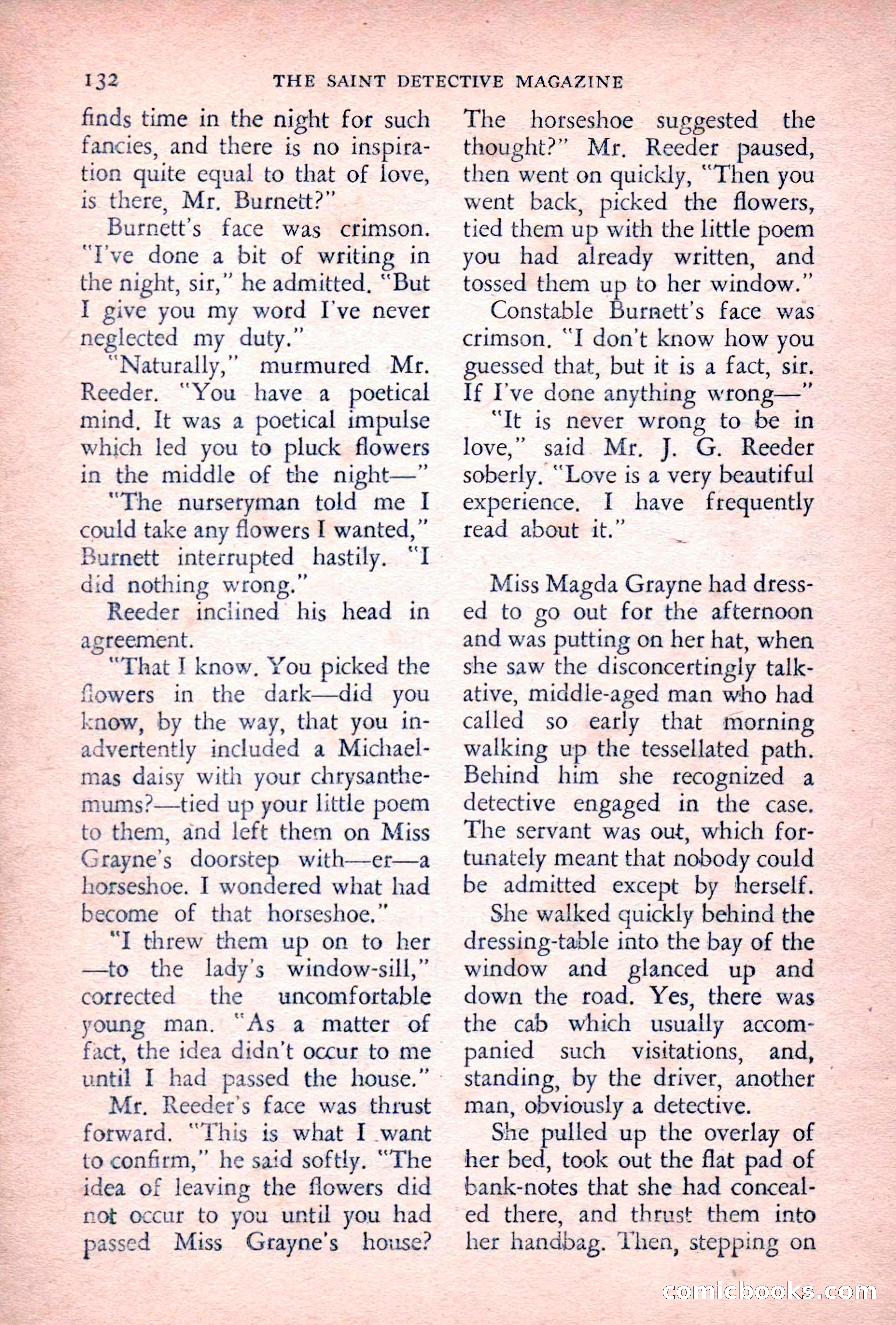 The Saint Detective Magazine, June 1955 — page 134 of 164