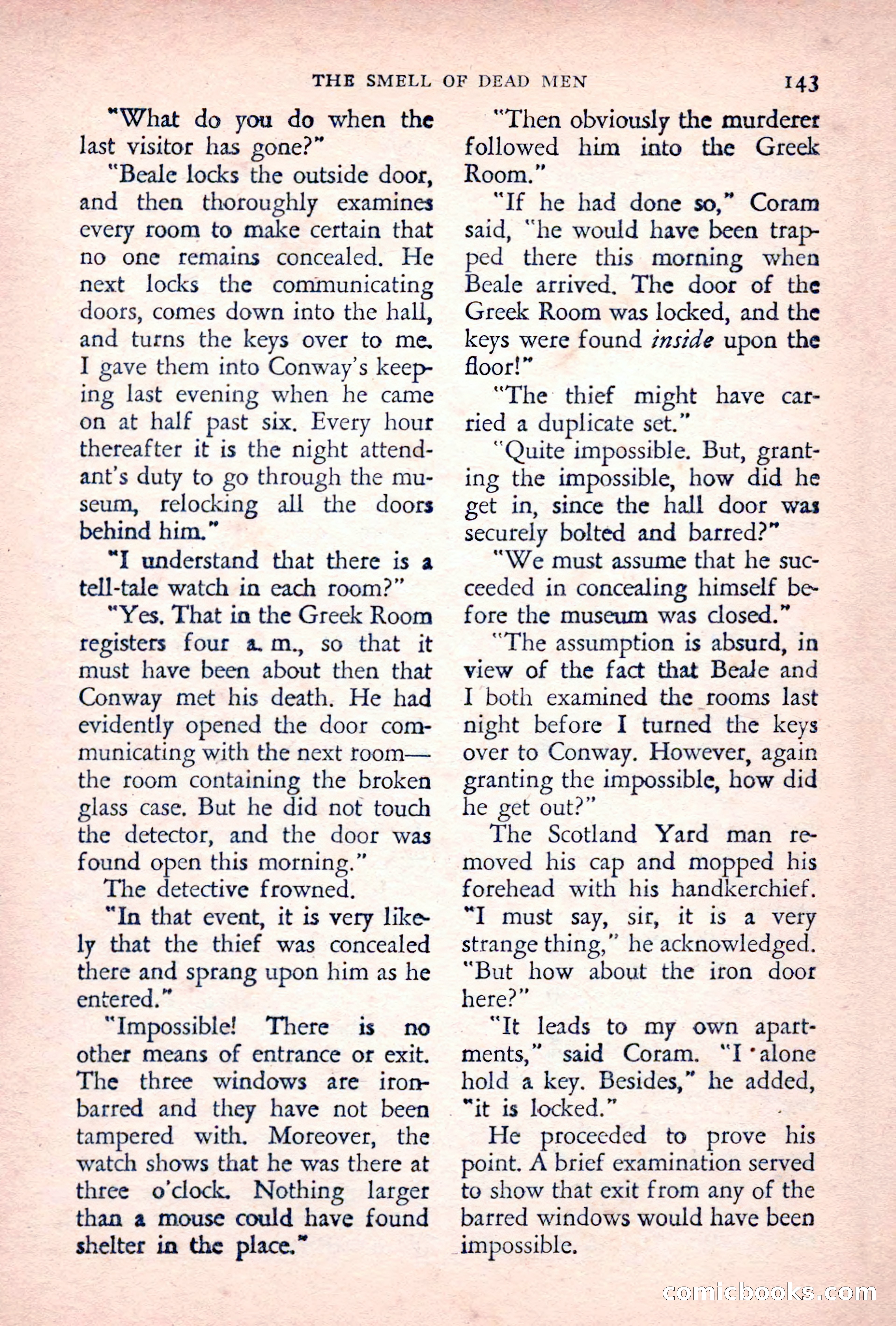 The Saint Detective Magazine, June 1955 — page 145 of 164