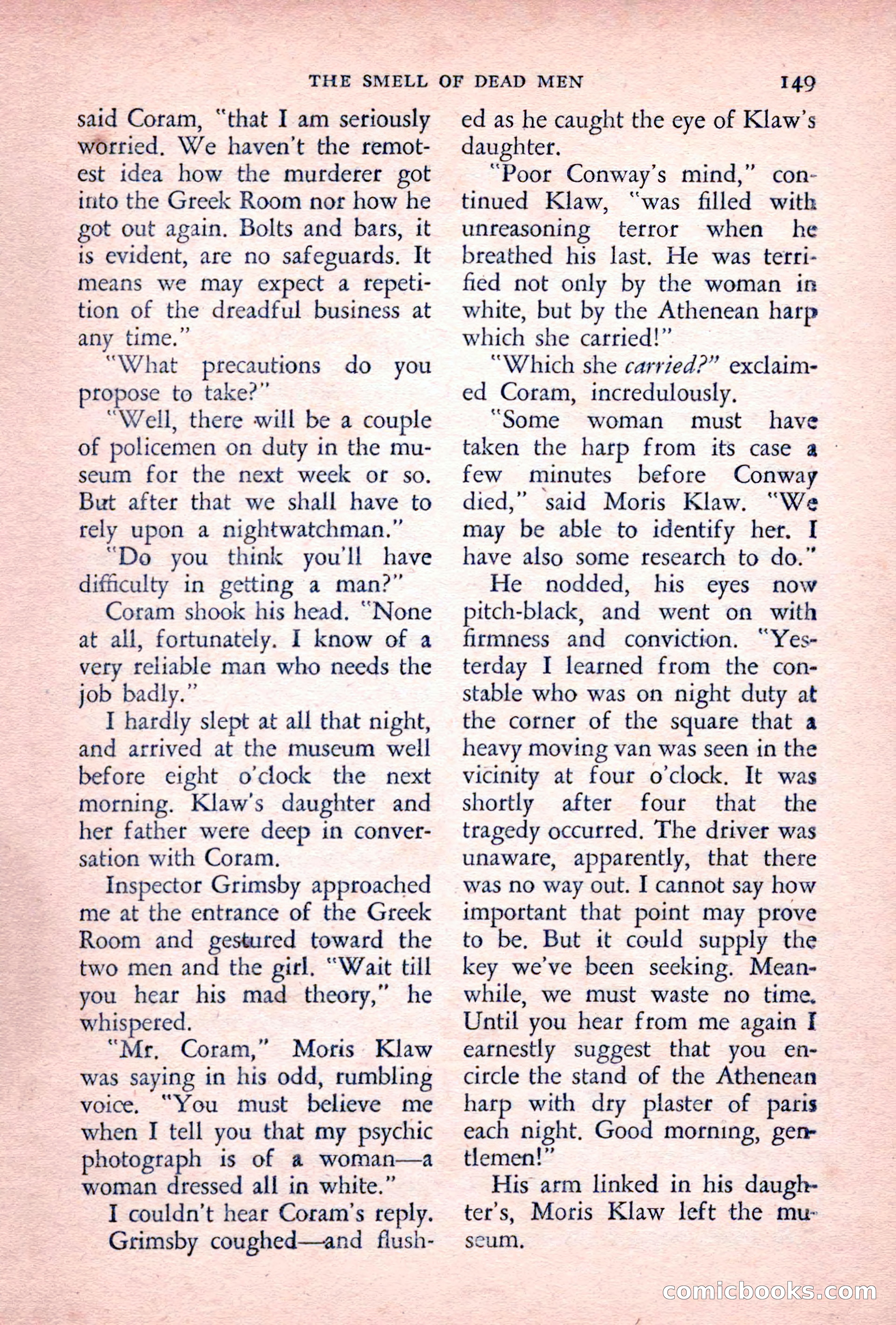 The Saint Detective Magazine, June 1955 — page 151 of 164