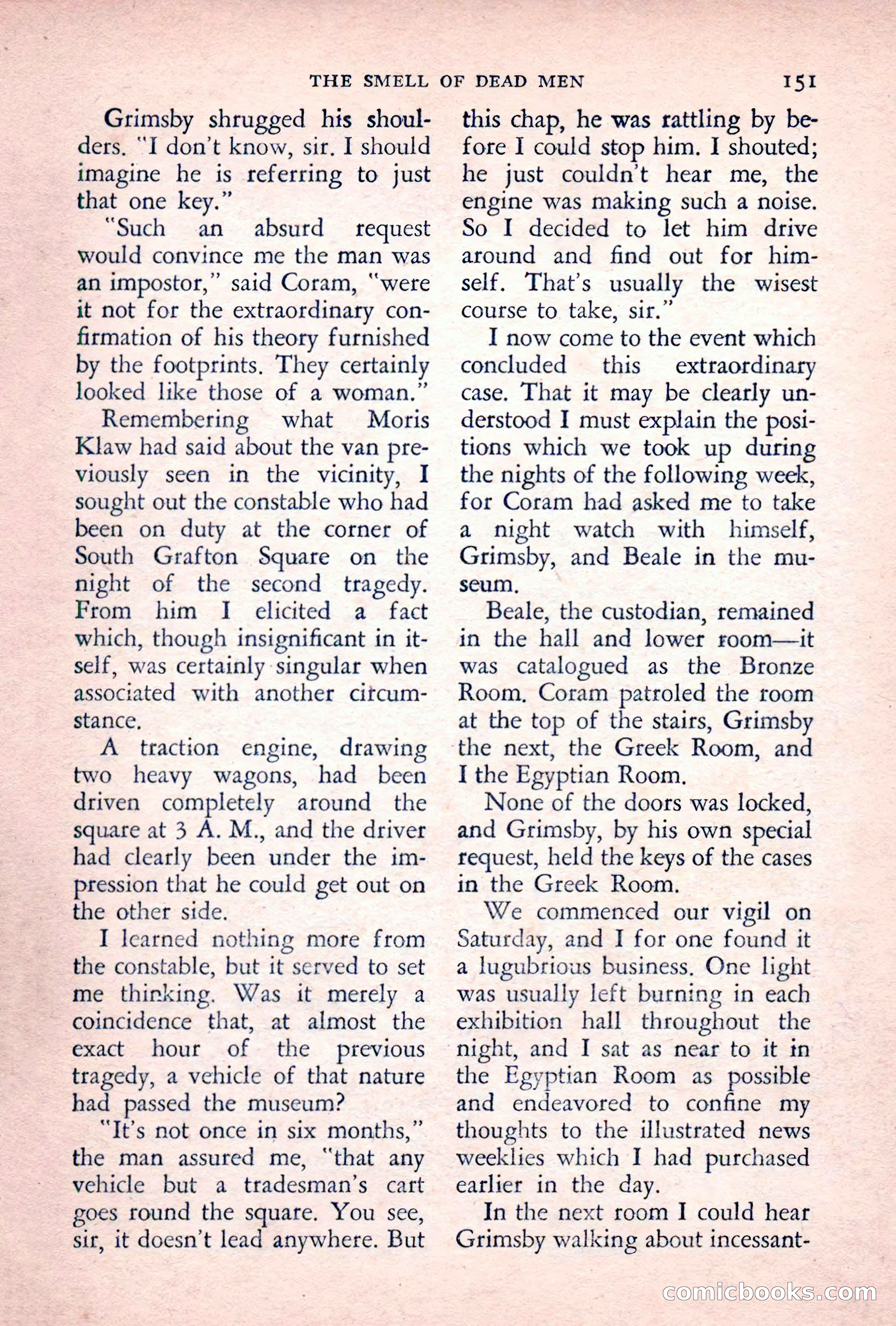 The Saint Detective Magazine, June 1955 — page 153 of 164