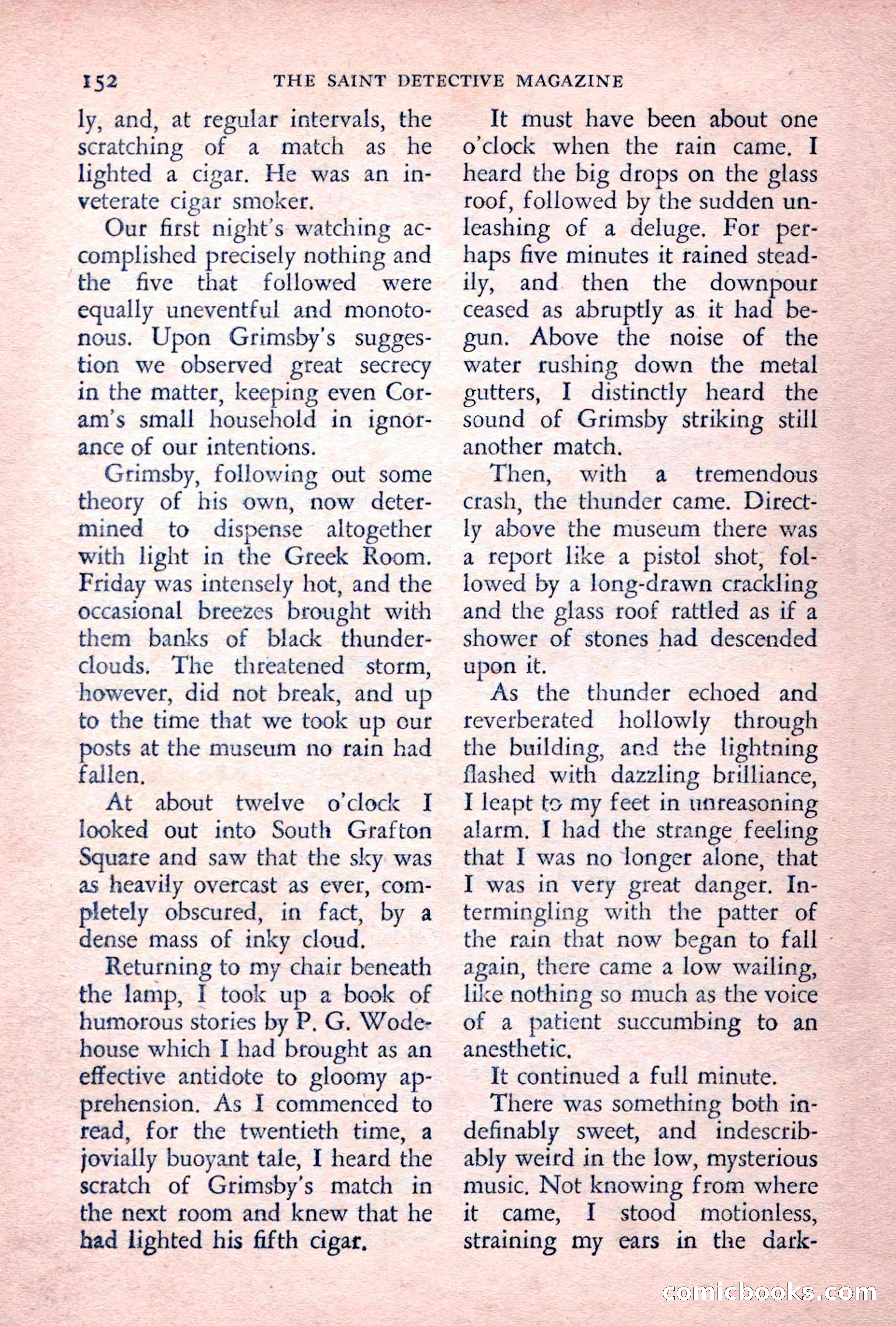 The Saint Detective Magazine, June 1955 — page 154 of 164
