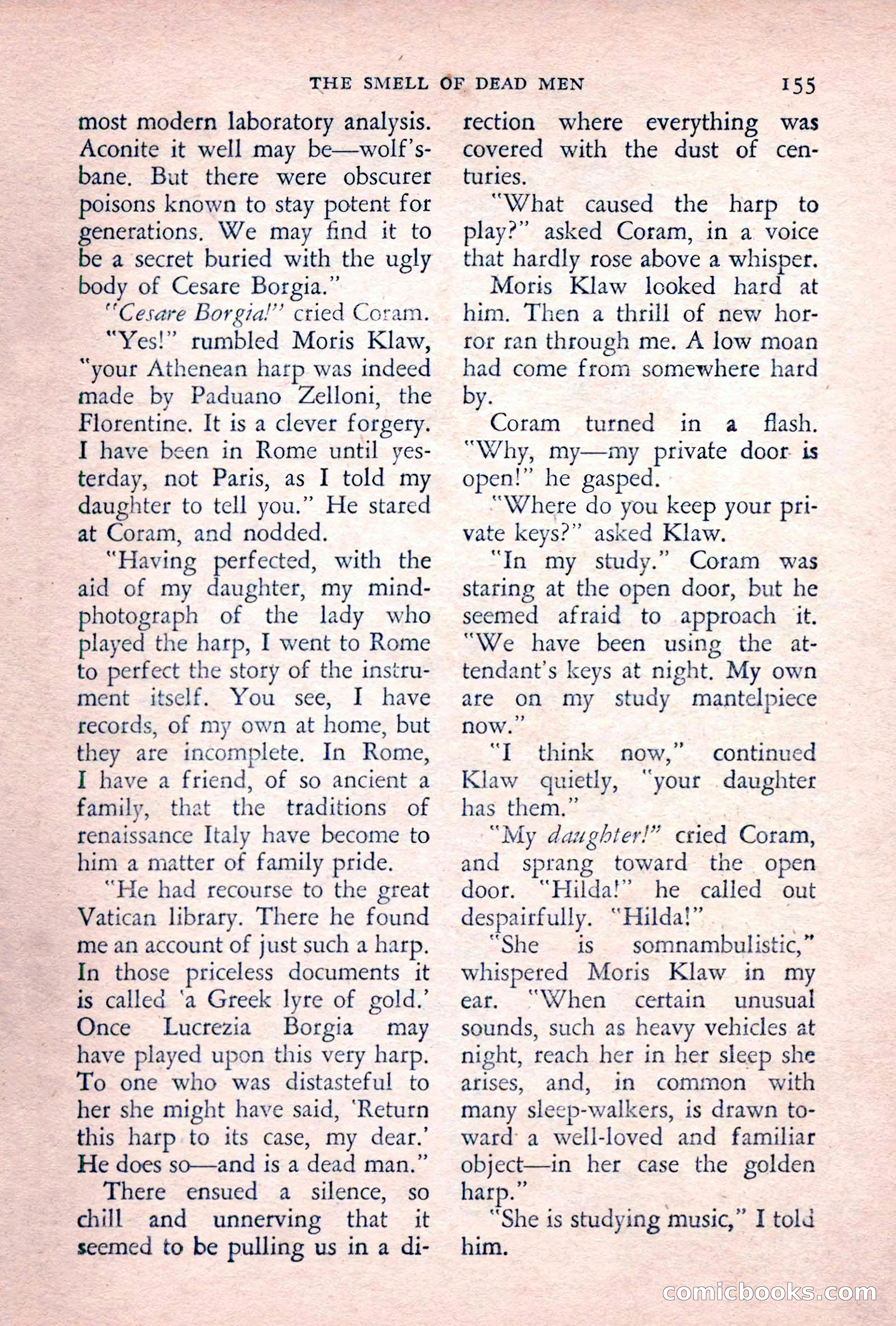 The Saint Detective Magazine, June 1955 — page 157 of 164