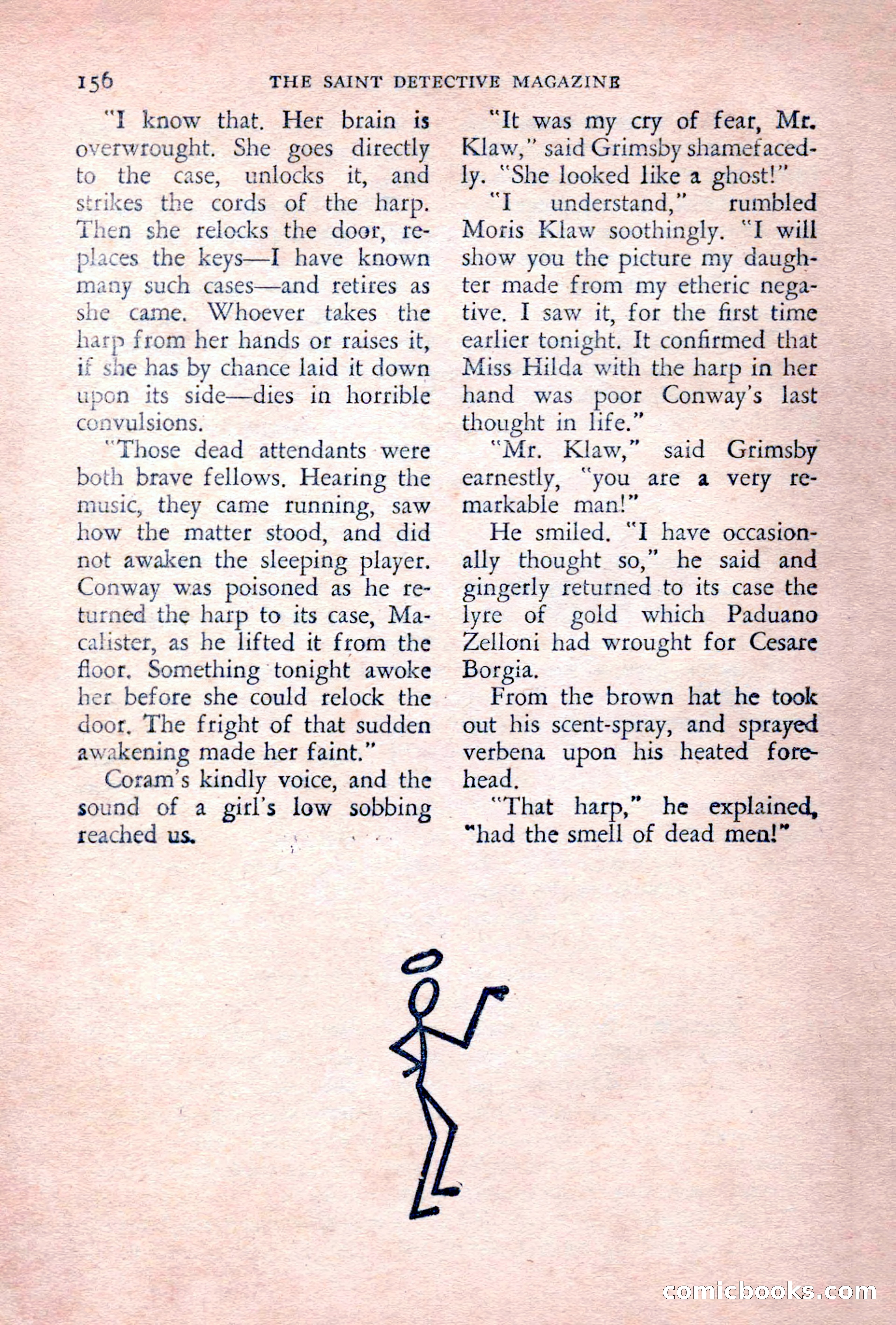 The Saint Detective Magazine, June 1955 — page 158 of 164