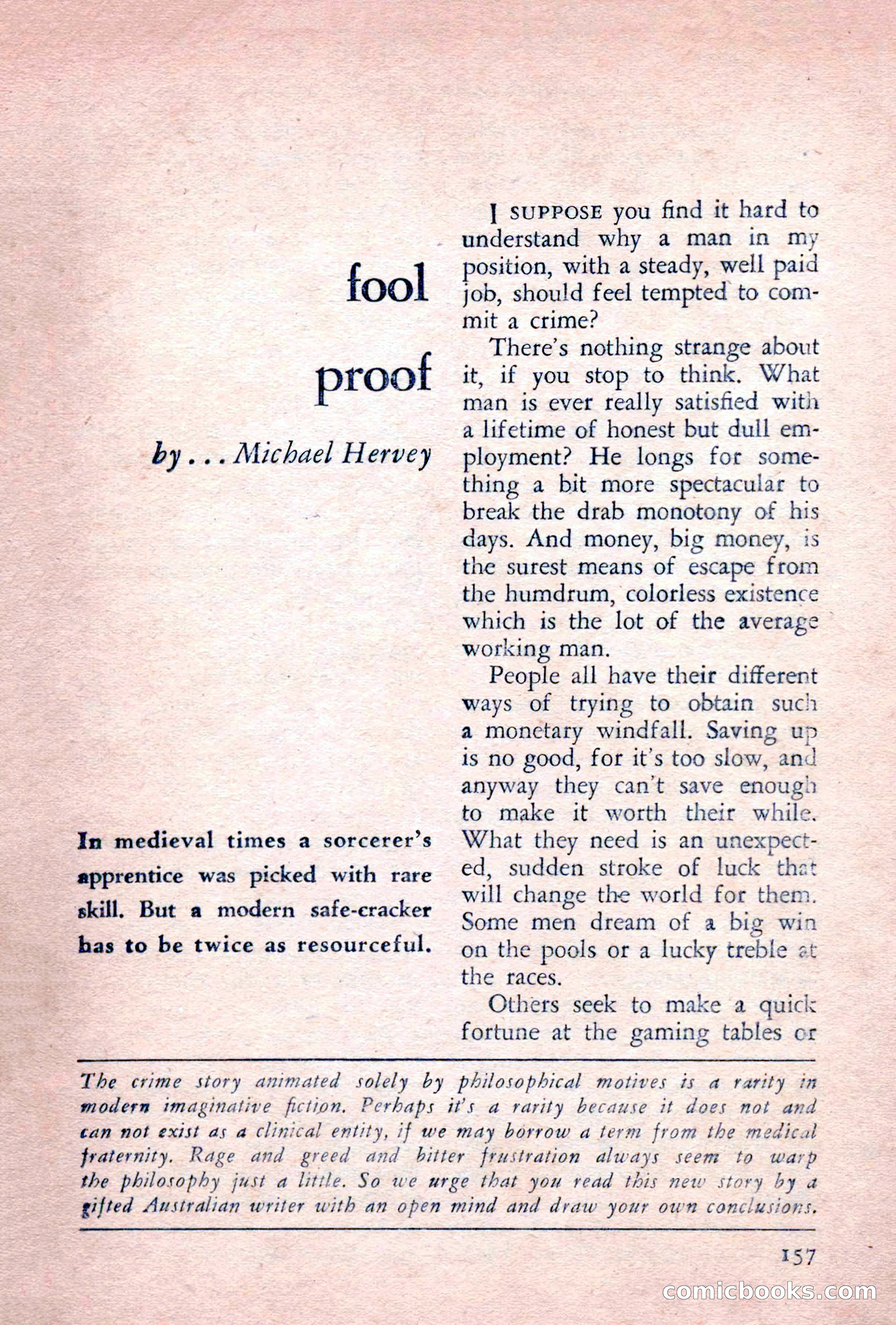 The Saint Detective Magazine, June 1955 — page 159 of 164