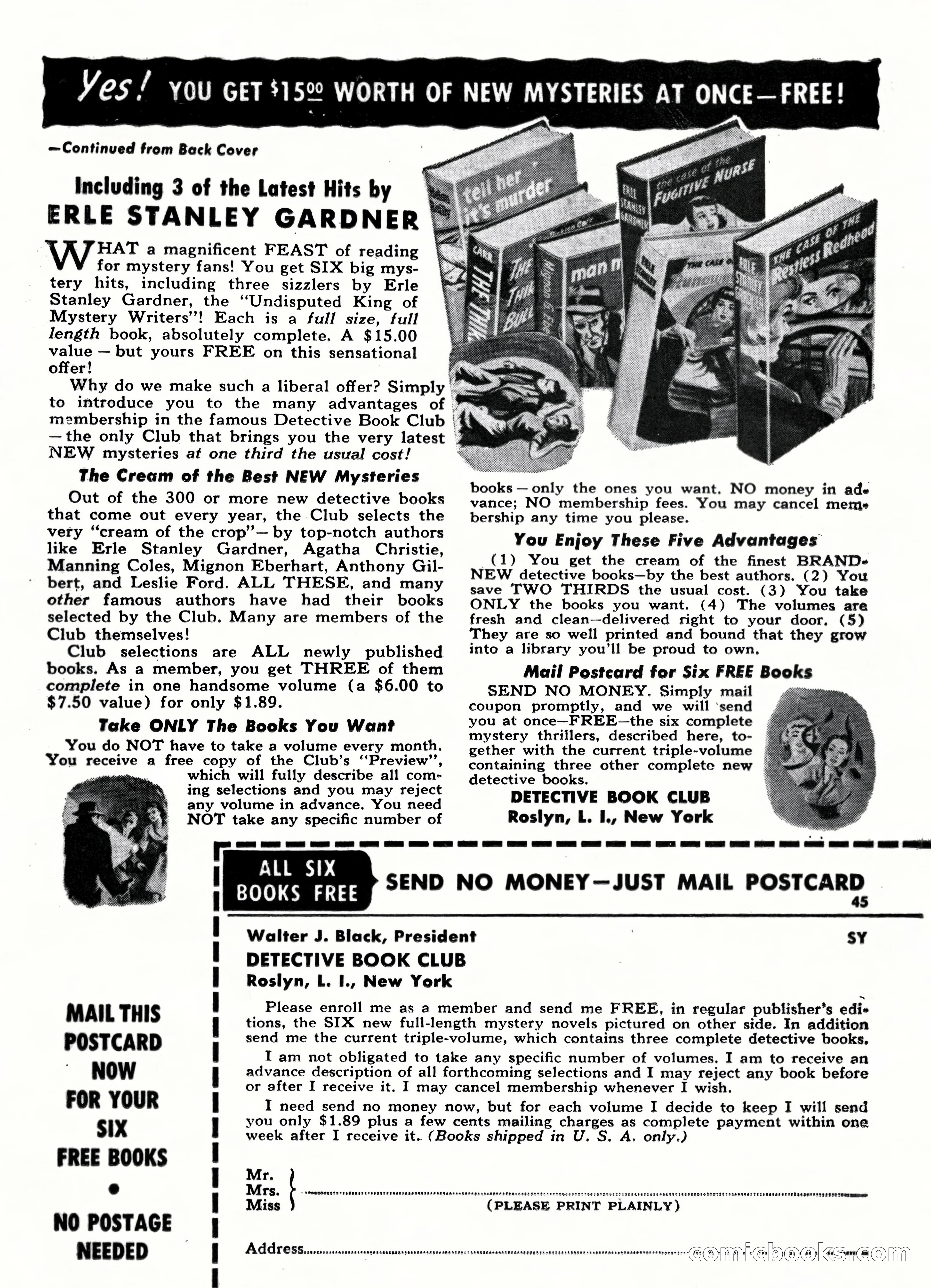 The Saint Detective Magazine, June 1955 — page 163 of 164