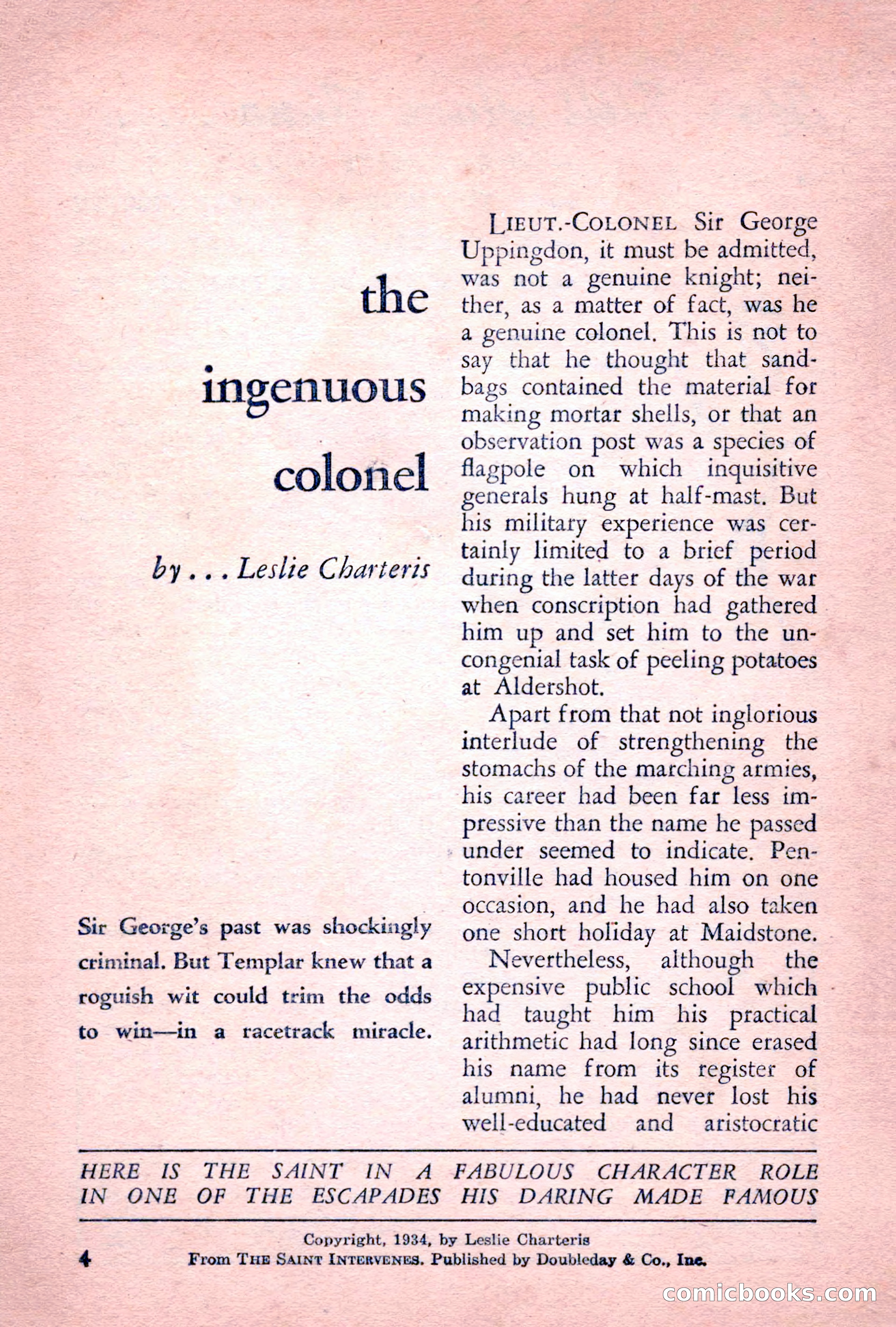 The Saint Detective Magazine, July 1955 — page 6 of 164