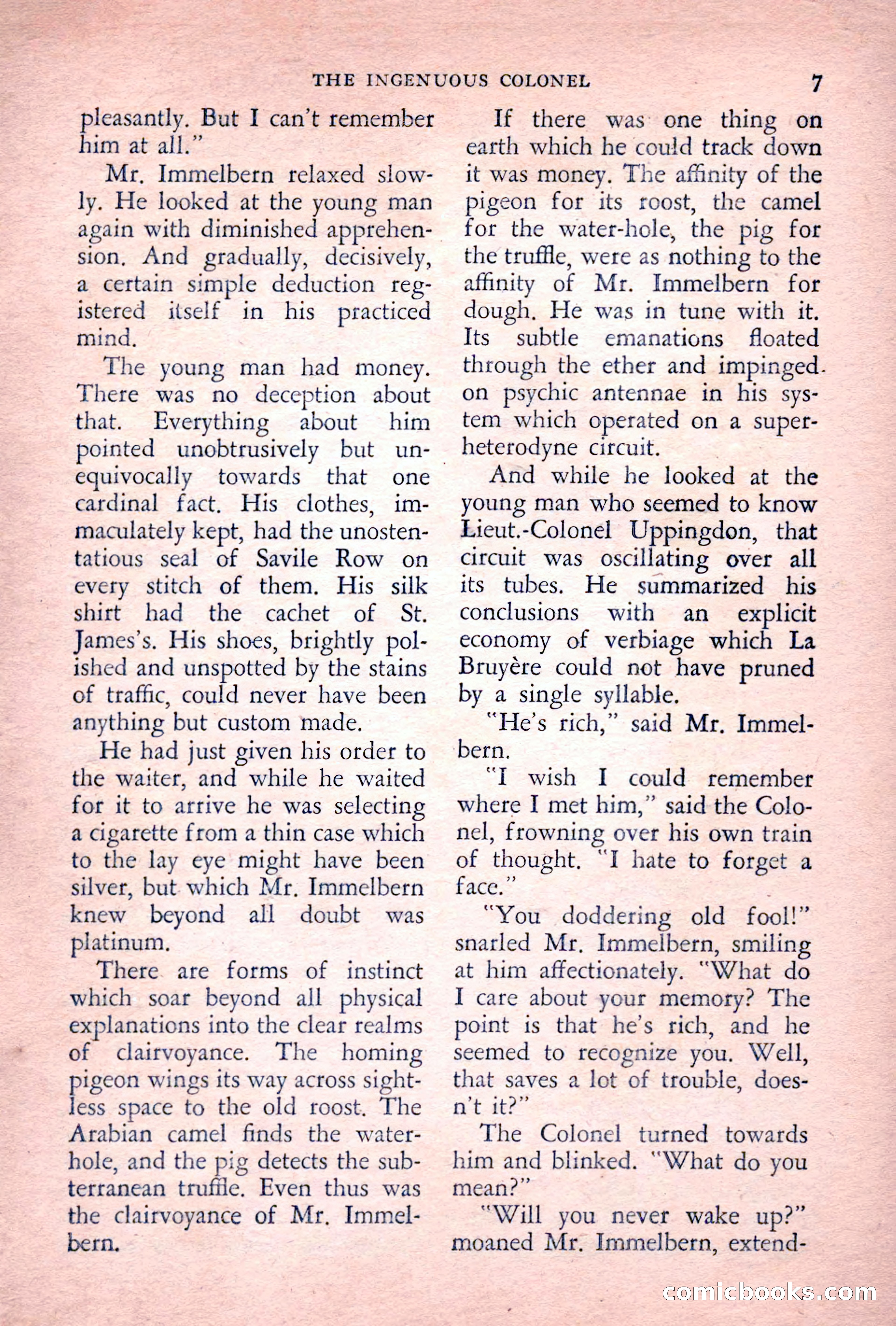 The Saint Detective Magazine, July 1955 — page 9 of 164