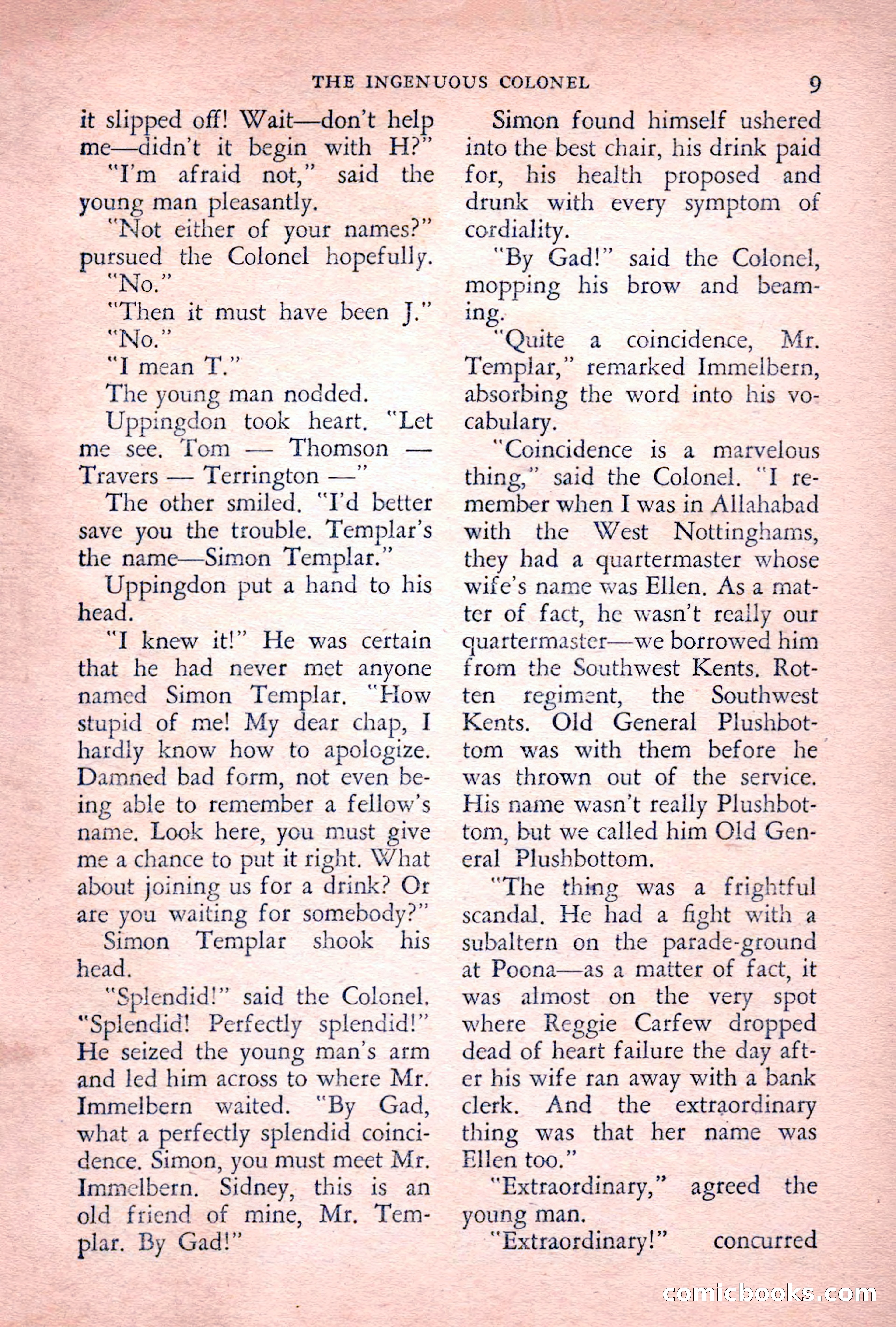 The Saint Detective Magazine, July 1955 — page 11 of 164