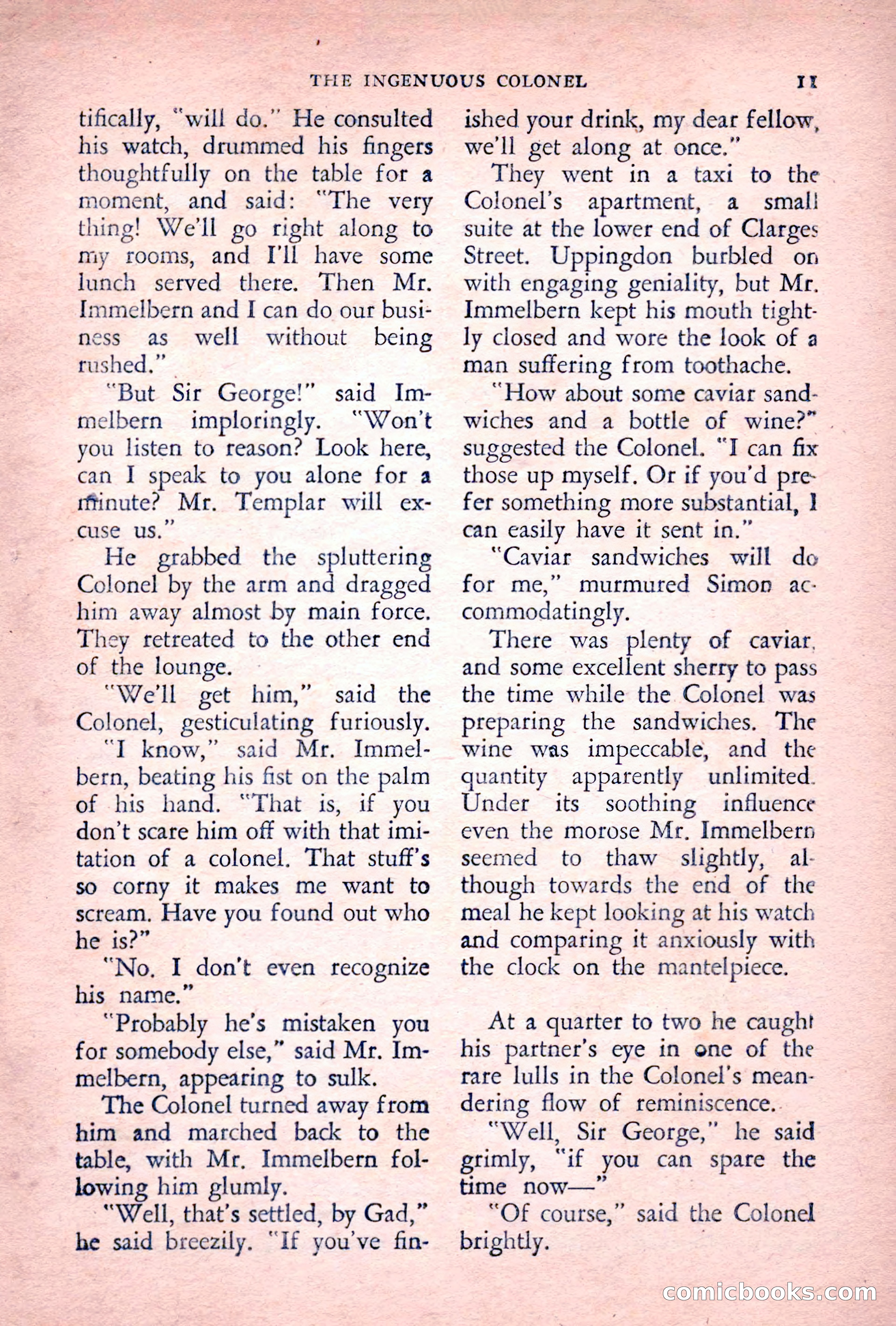The Saint Detective Magazine, July 1955 — page 13 of 164